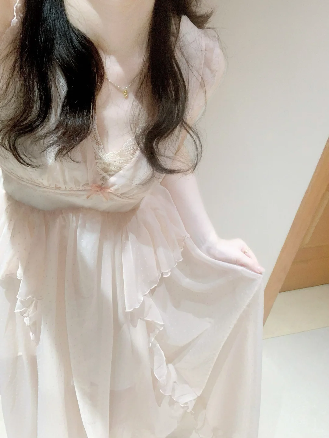 软柔杏仙仙天丝重工裙裙🧺˚ ༘🥛ˎˊ˗