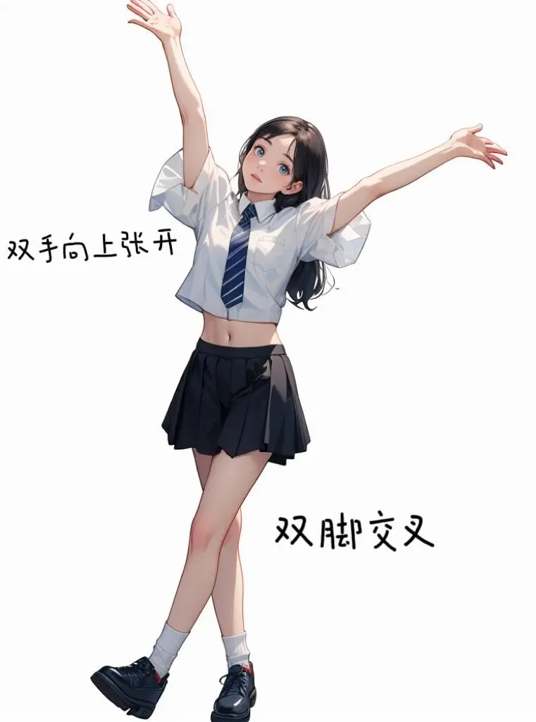 分享万能辣妹拍照姿势,拍出你的活力气息!