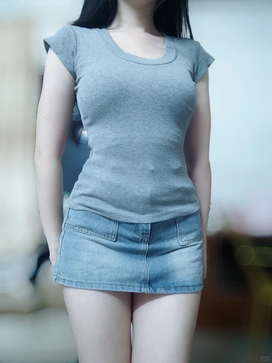 喜欢我的肉肉腿💗