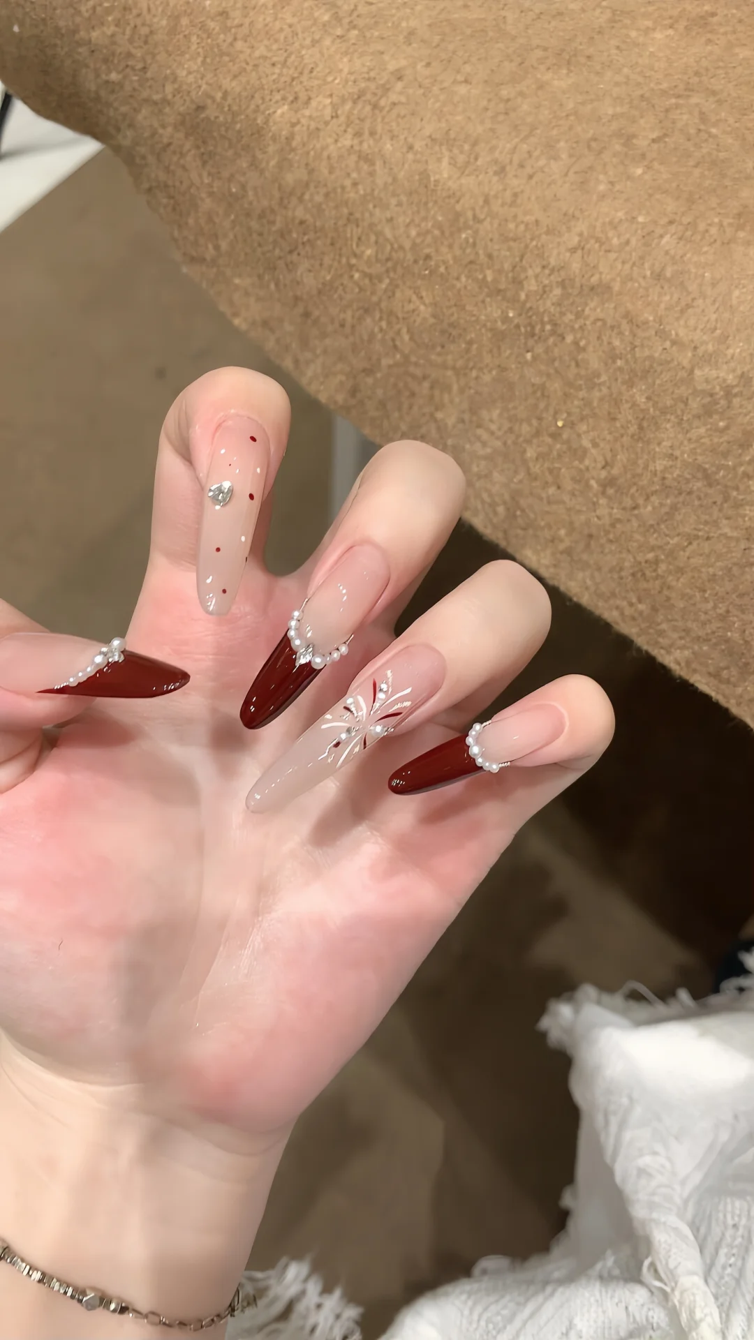 新年氛围感美甲合集💗好显白呀✨