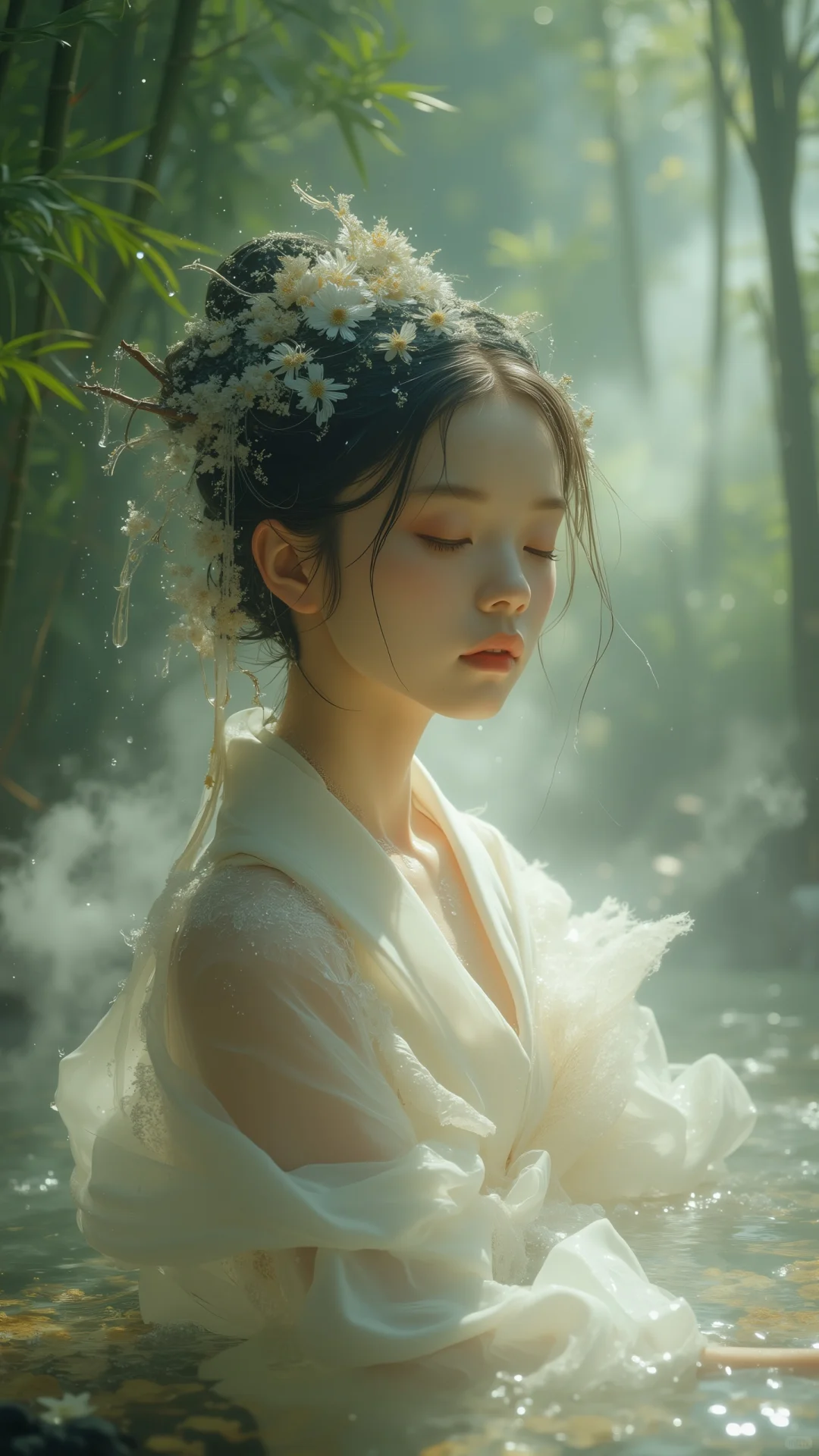 AI绘画:芙蓉出水(含咒语)