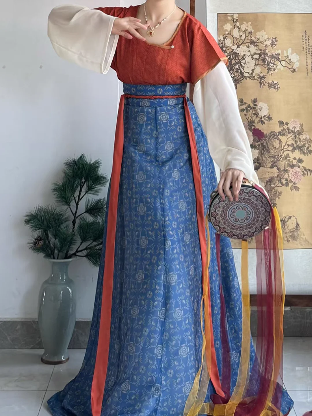 开春了!咱穿唐褙子的有福了!(白菜合集)