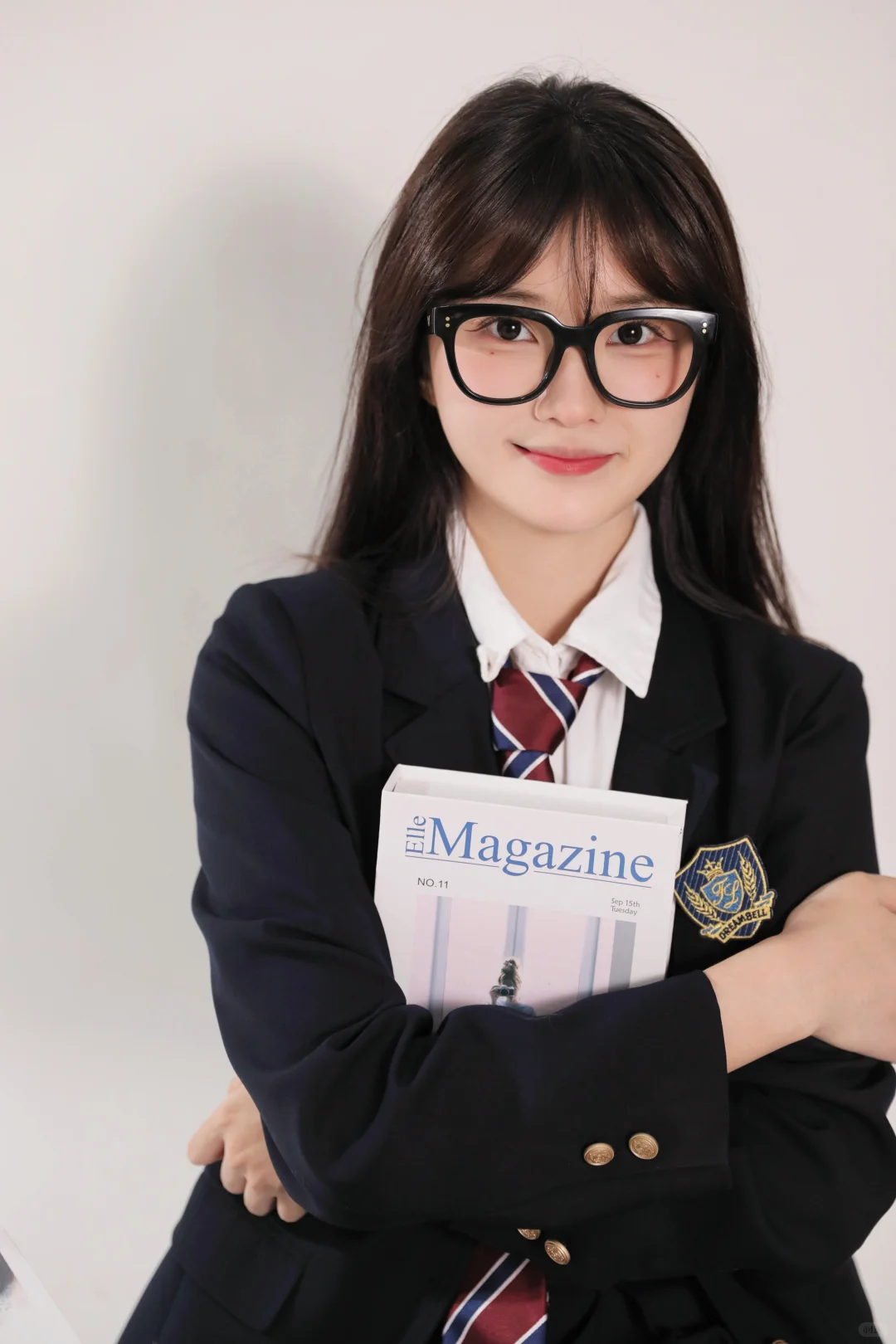 棚拍肖像｜书呆子学姐📖