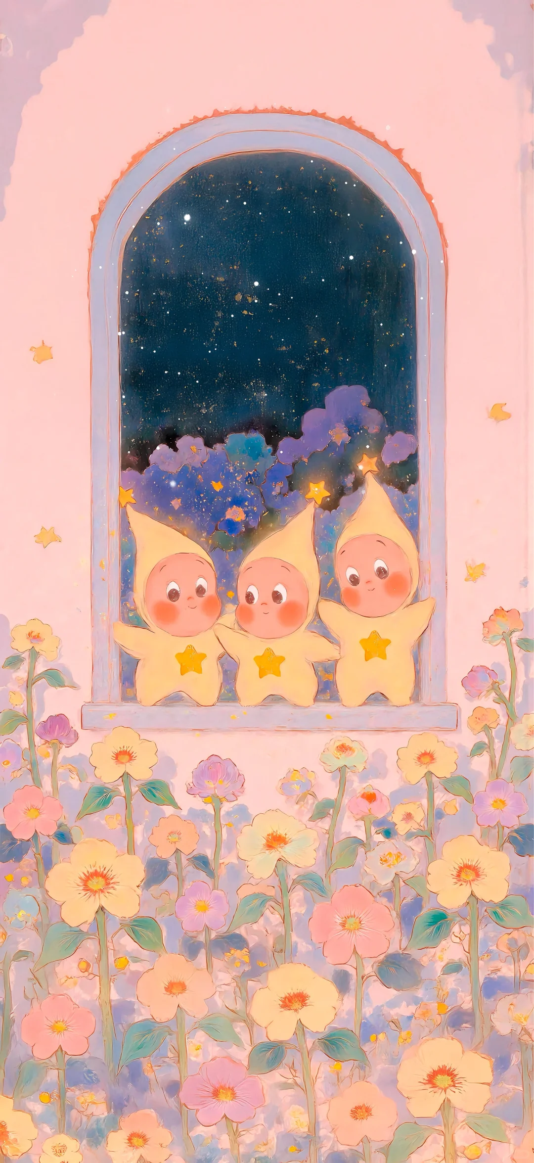 高清壁纸|背景图 动态+静态星星人合集✨