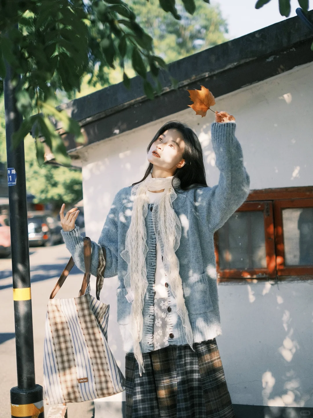 “我希望你用秋天形容我”🍂