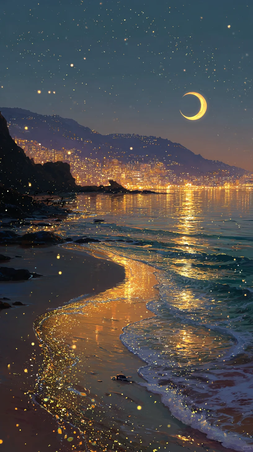 🌙 晚风踩着月光，问我今天有没有开心一点