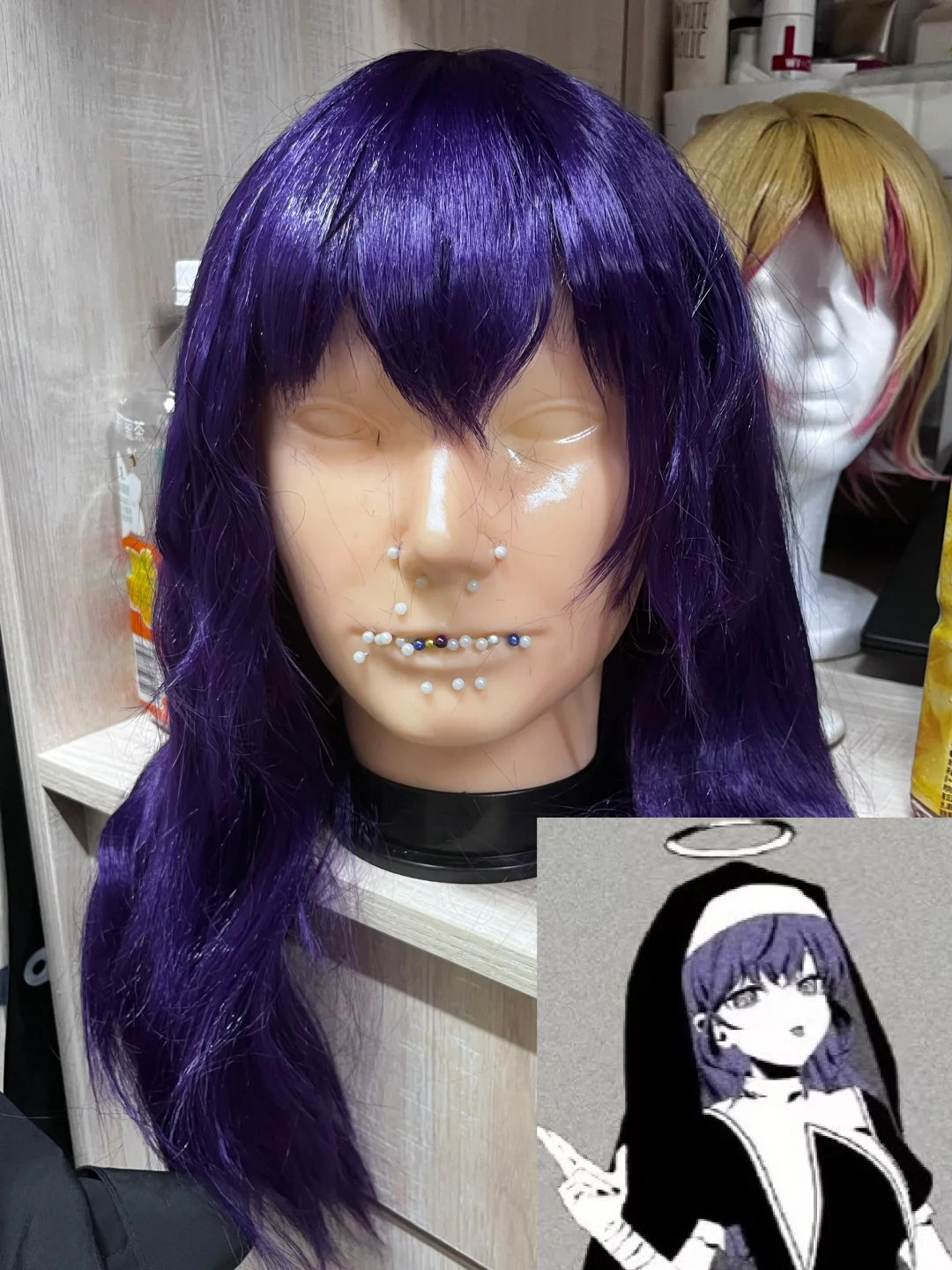 朝比奈真冬披发