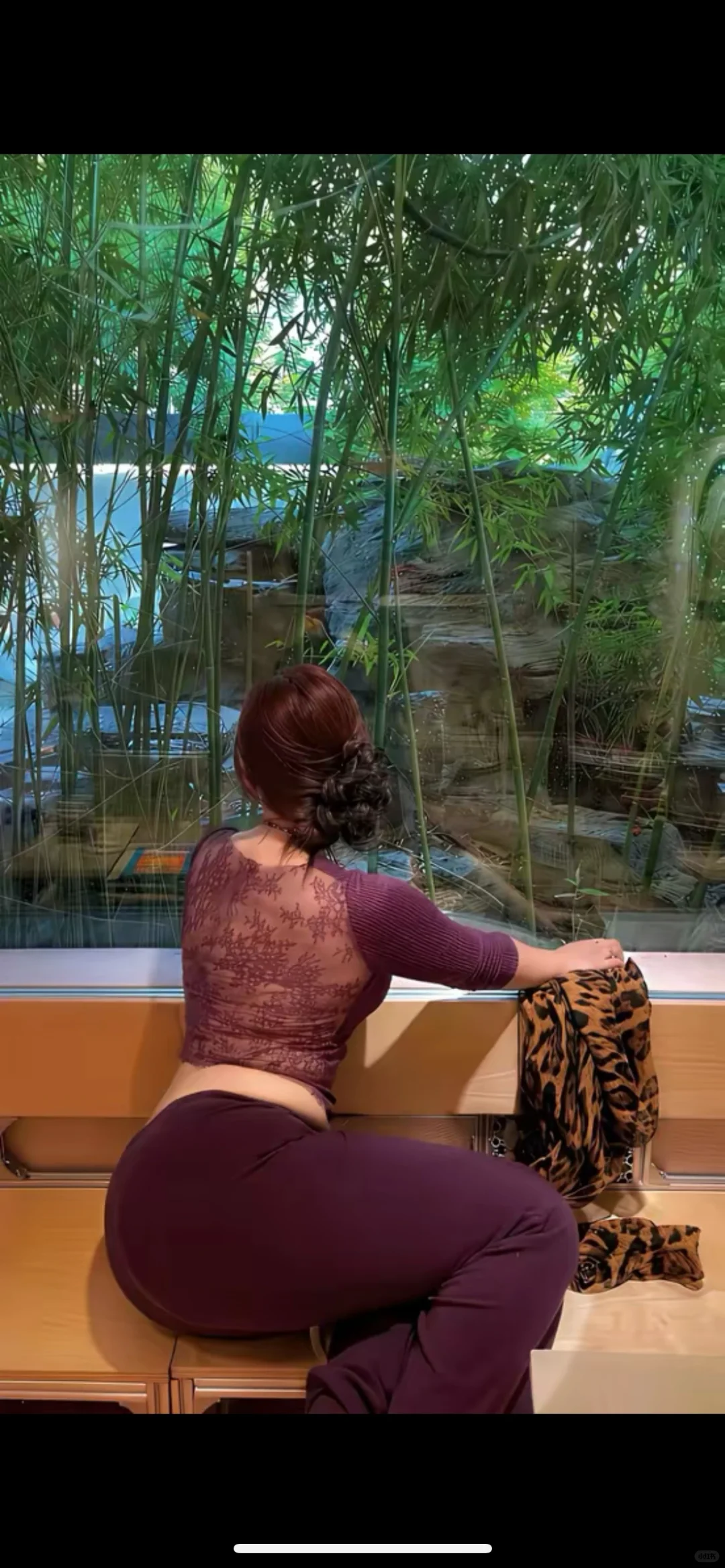 太喜欢这个瑜伽室了!📸