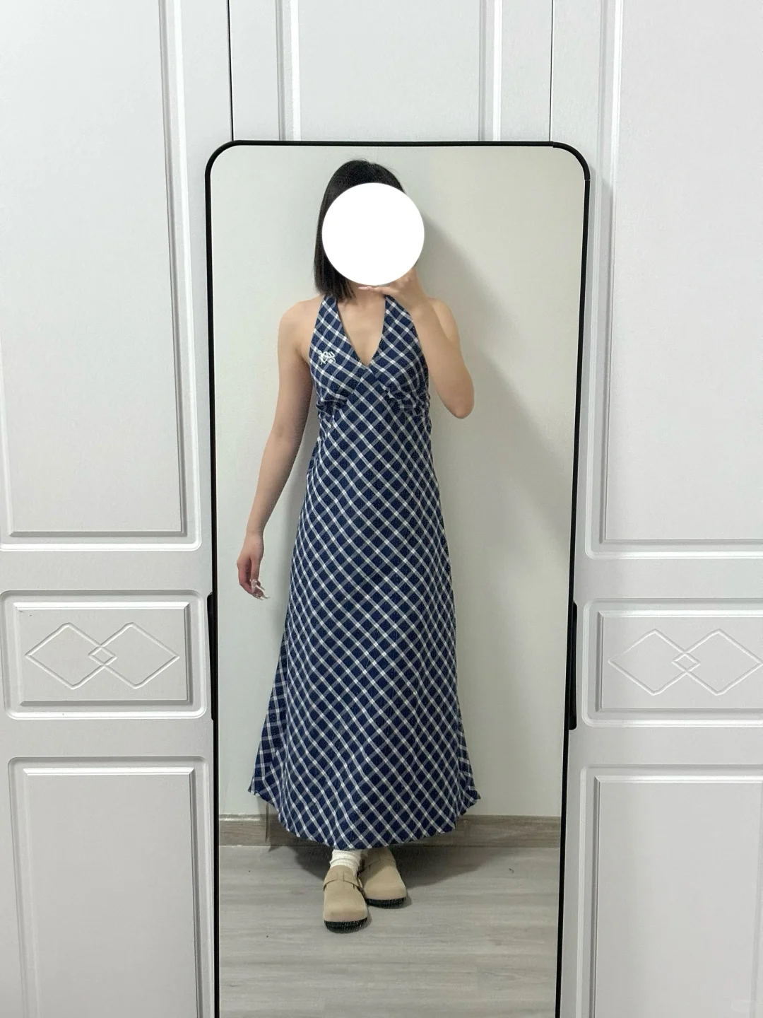 165/105 H型 pdd不露腿长裙测评(二)