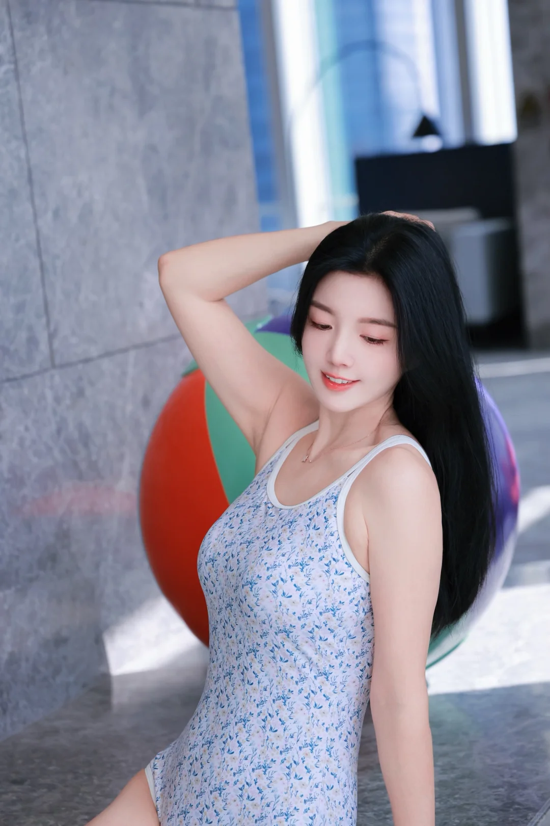💦泳池时光|把碎花泳衣穿成夏日限定浪漫~