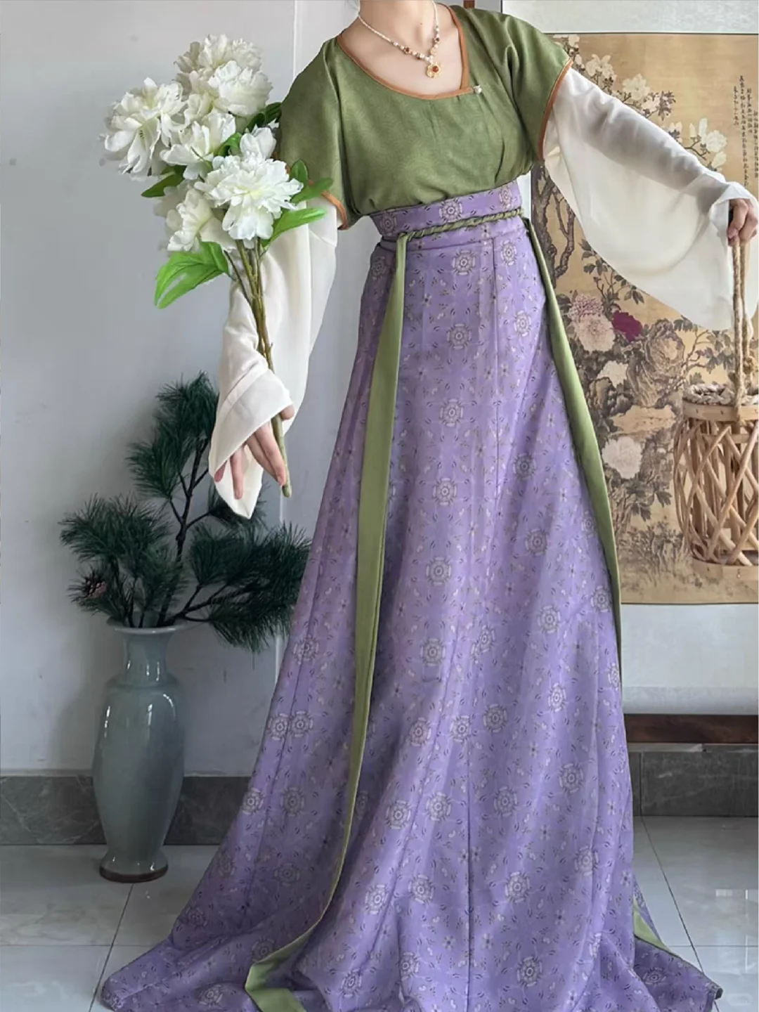 开春了!咱穿唐褙子的有福了!(白菜合集)