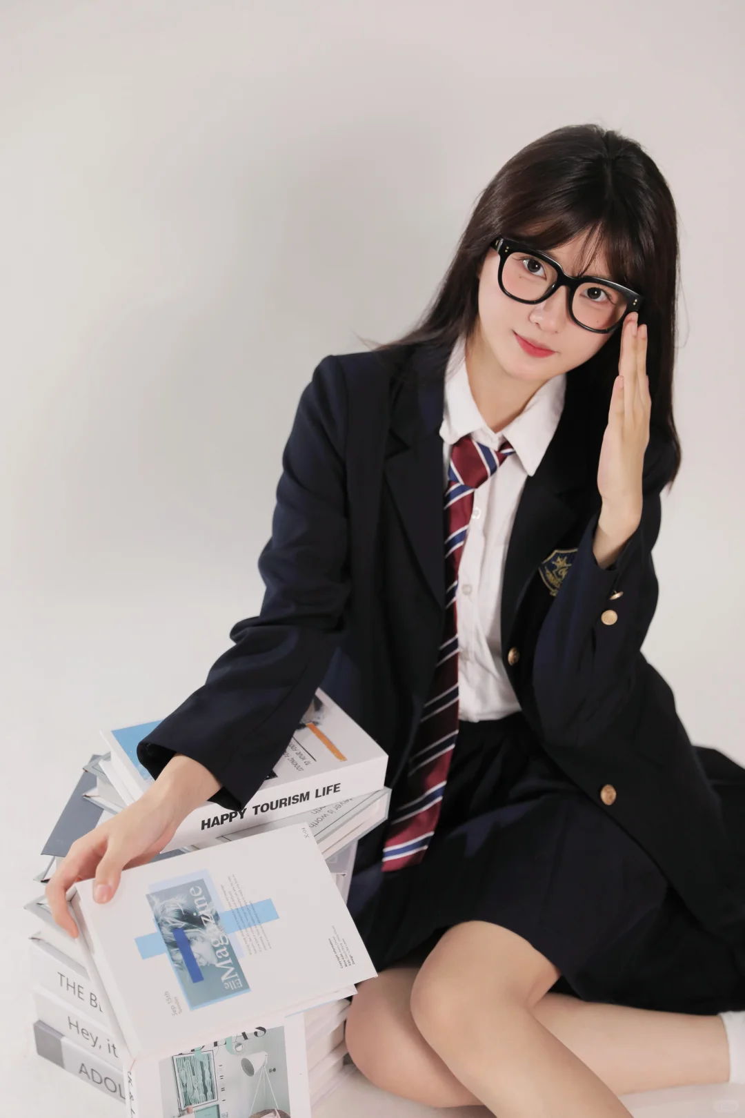 棚拍肖像|书呆子学姐📖