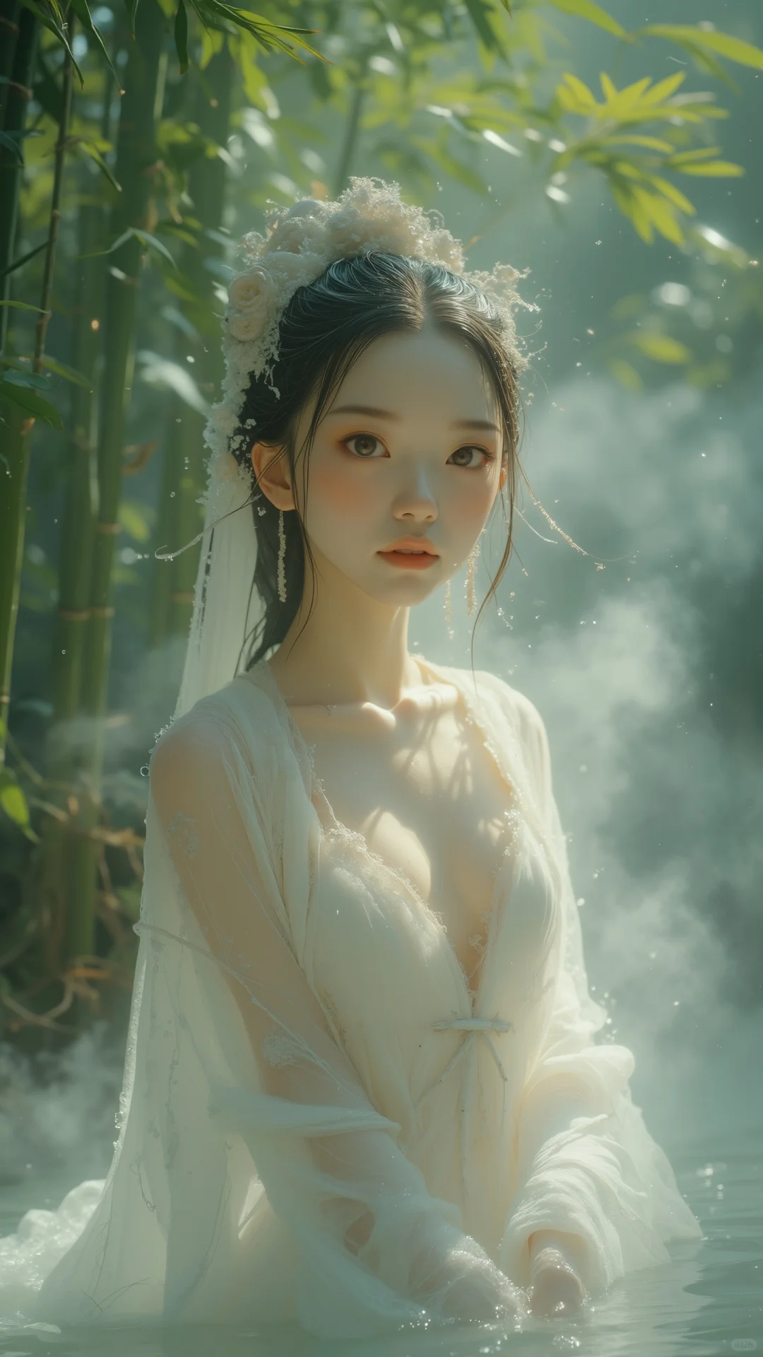 AI绘画:芙蓉出水(含咒语)
