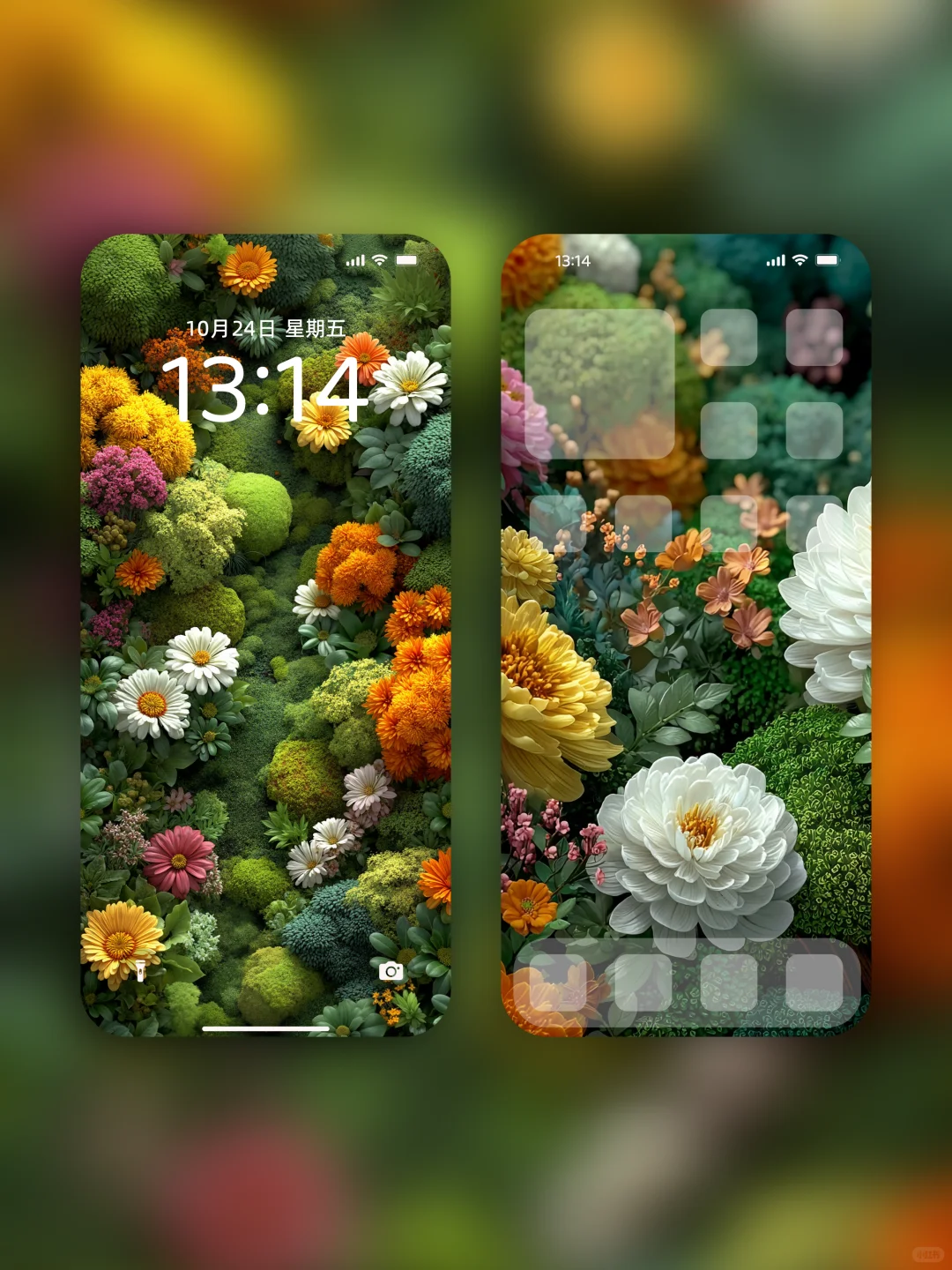 这是谁家的小花园啊|绿植花海治愈系壁纸