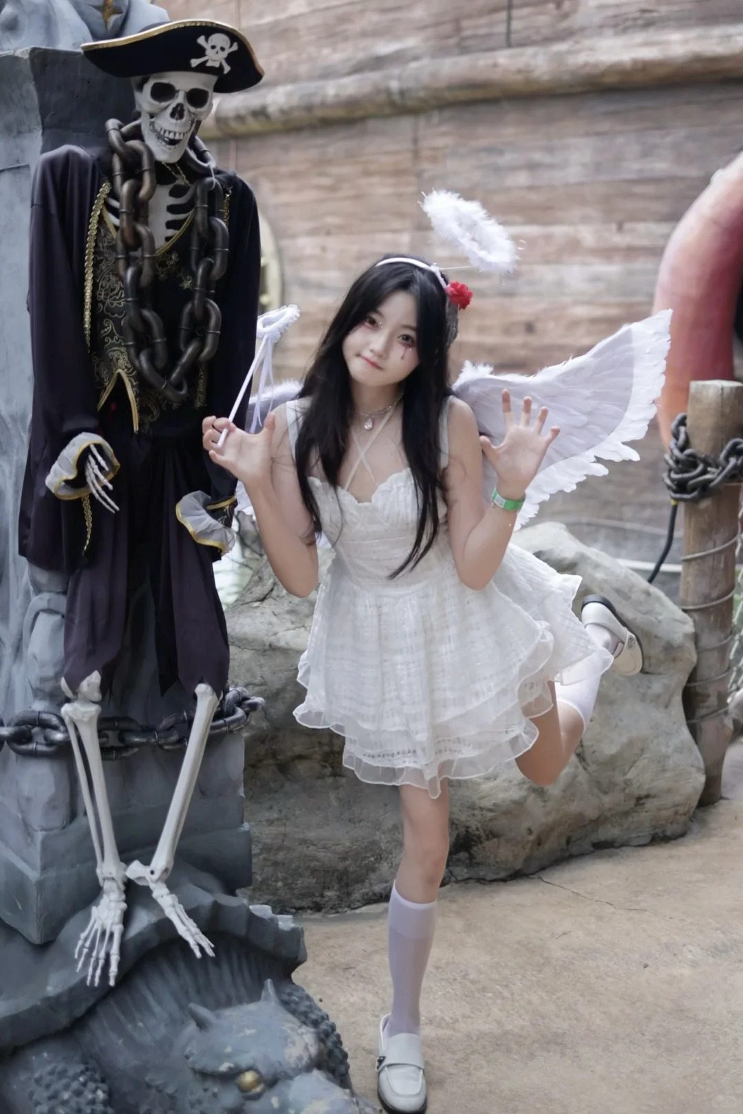 🎃⃔ 万圣节小天使出没⚡︎₊⁺🪽