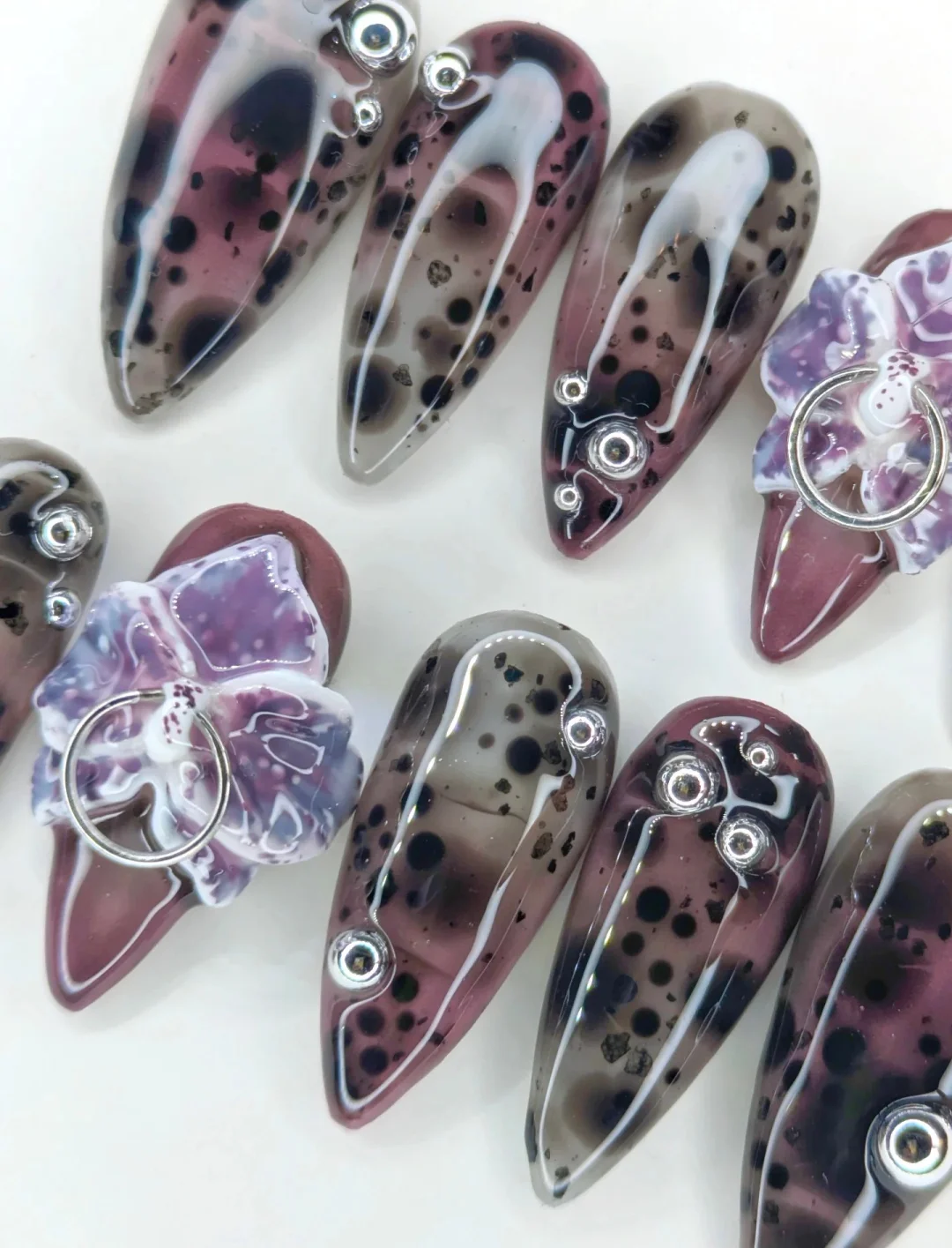 𝑛𝐚𝐢𝐥𝐧𝐚𝐢𝐥•|🕸️海默·晕染·豹纹辣妹