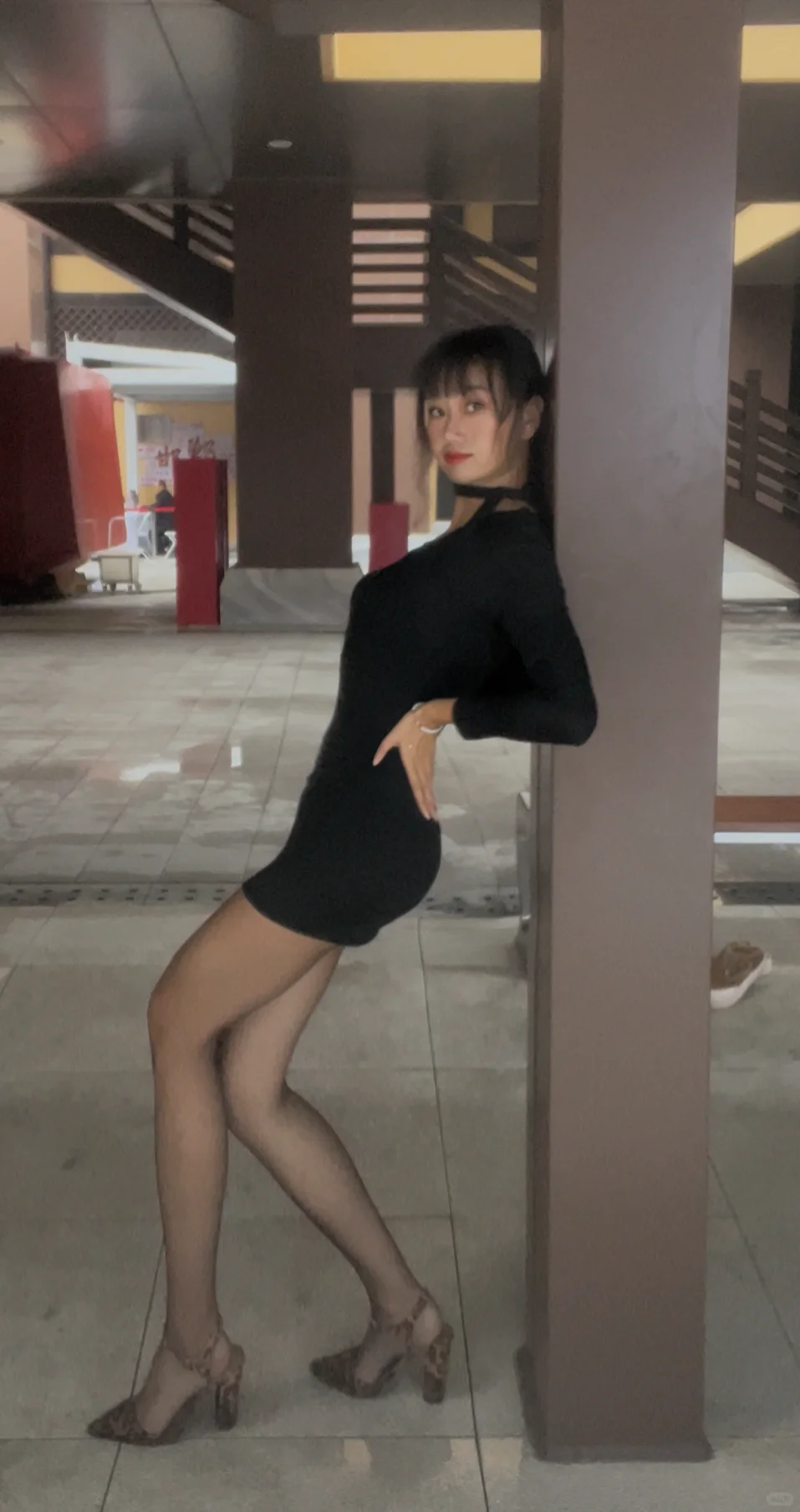 173/56健身女丝袜穿搭