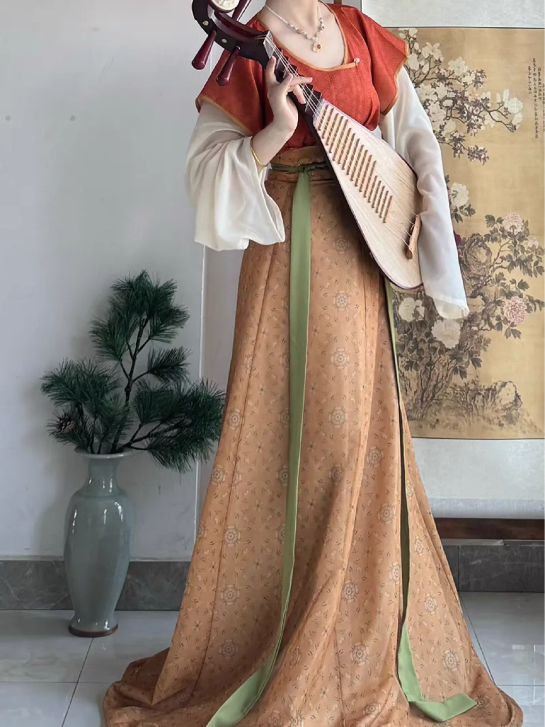 开春了!咱穿唐褙子的有福了!(白菜合集)