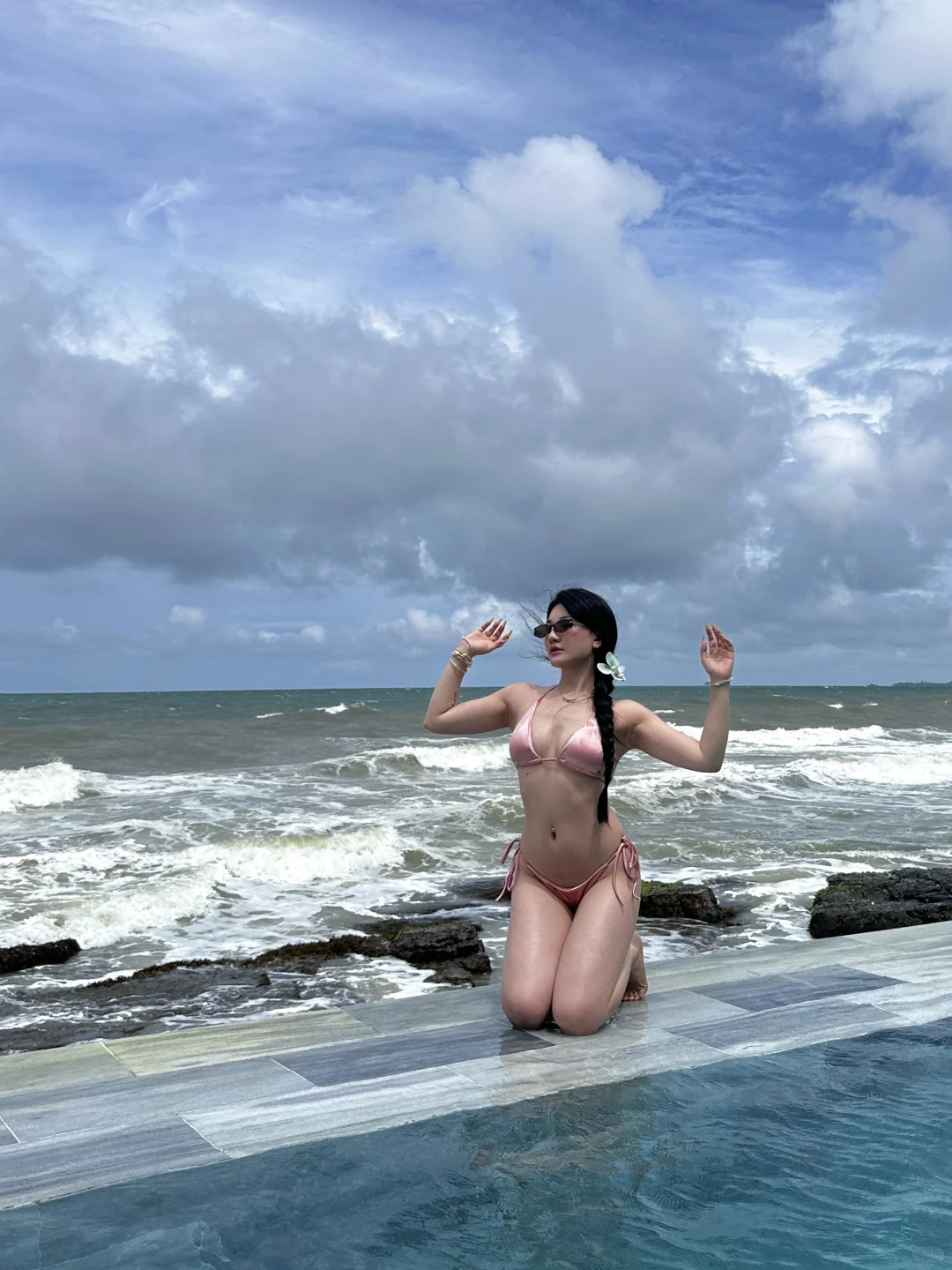度假就要晒成巧克力色🏝️