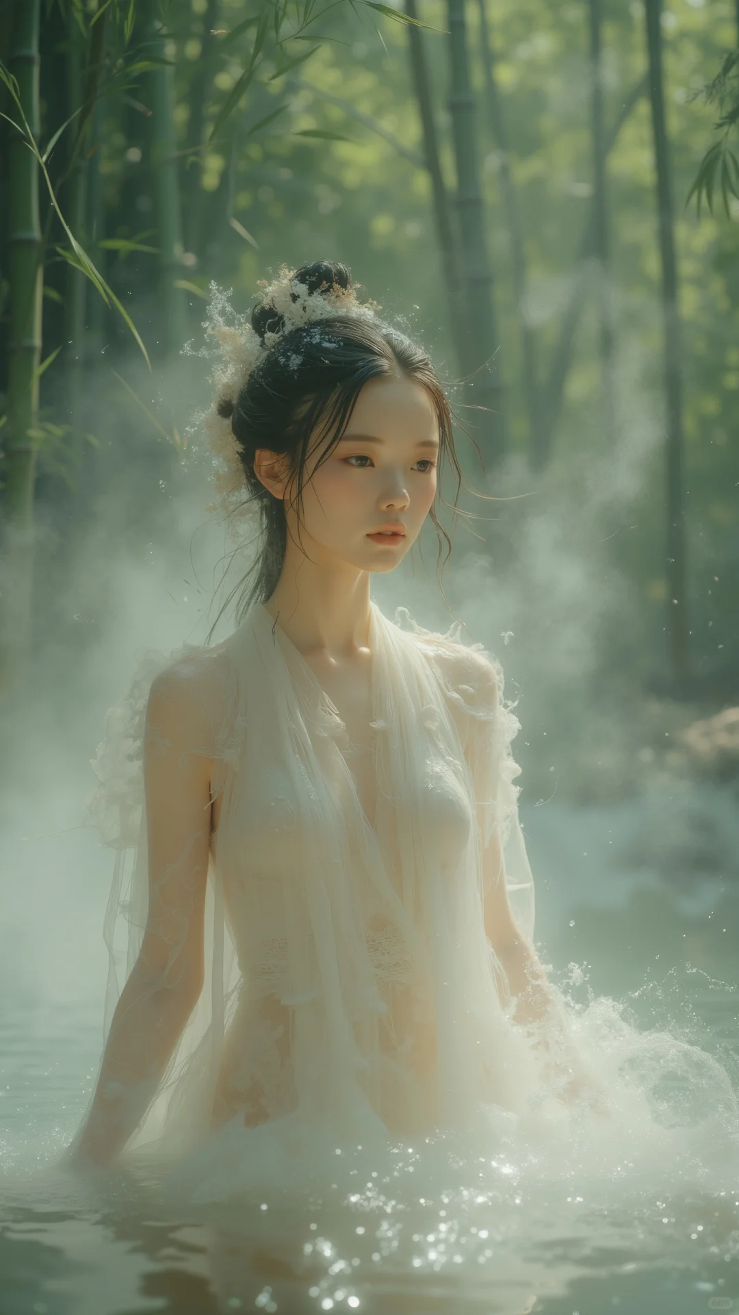 AI绘画:芙蓉出水(含咒语)
