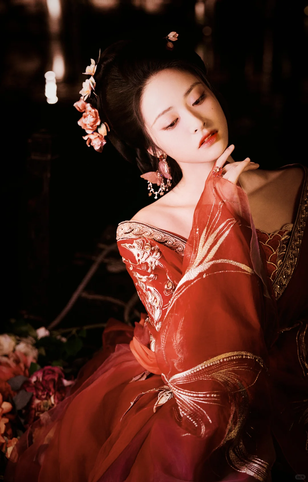 【沈月·花开锦绣】眉目如画,娇艳如花