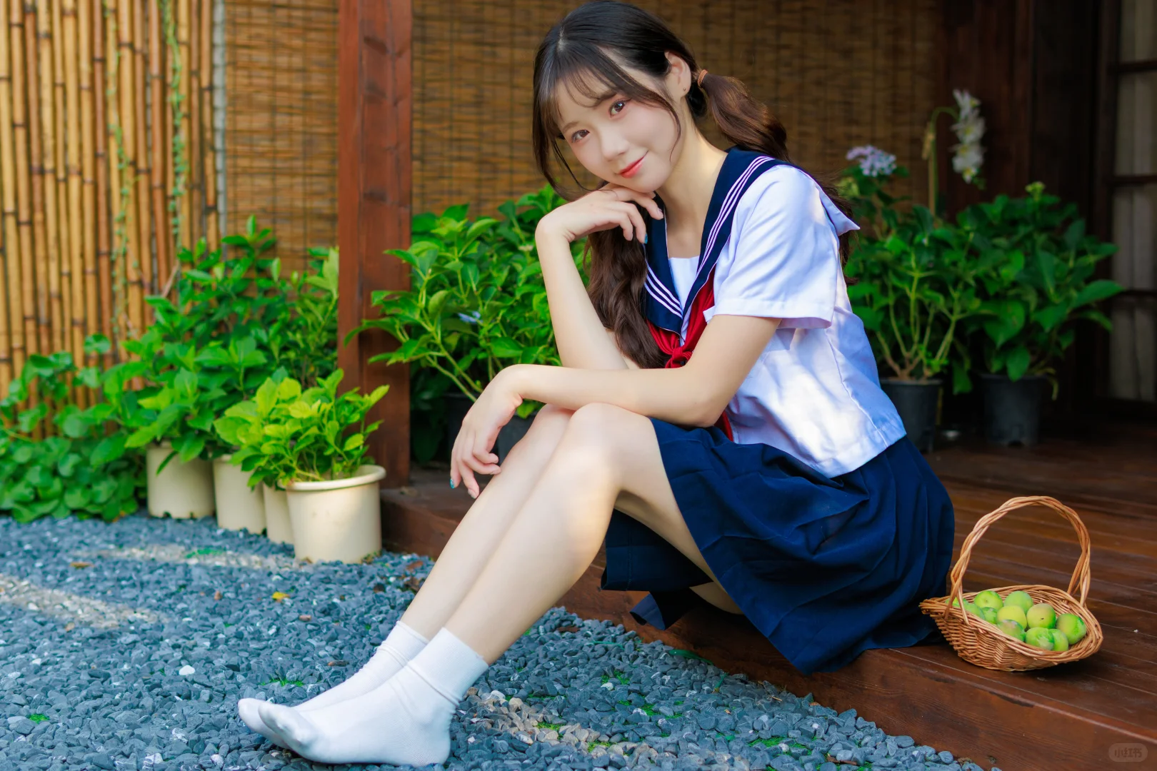 一定要穿jk!真的好有氛围感!