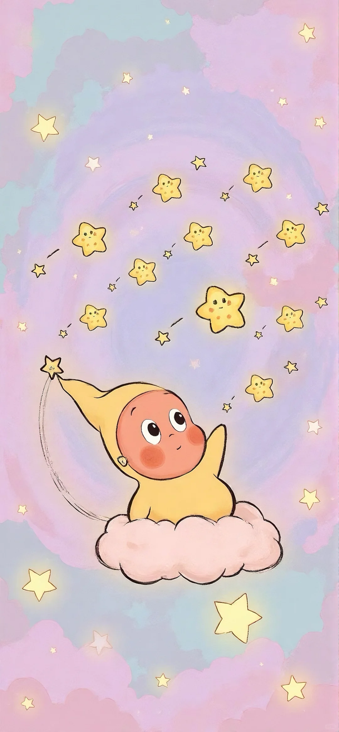高清壁纸|背景图 动态+静态星星人合集✨