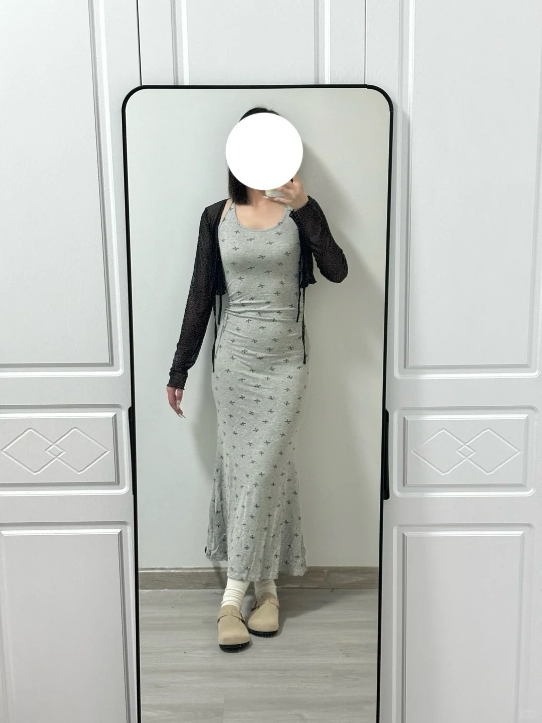 165/105 H型 pdd不露腿长裙测评(二)