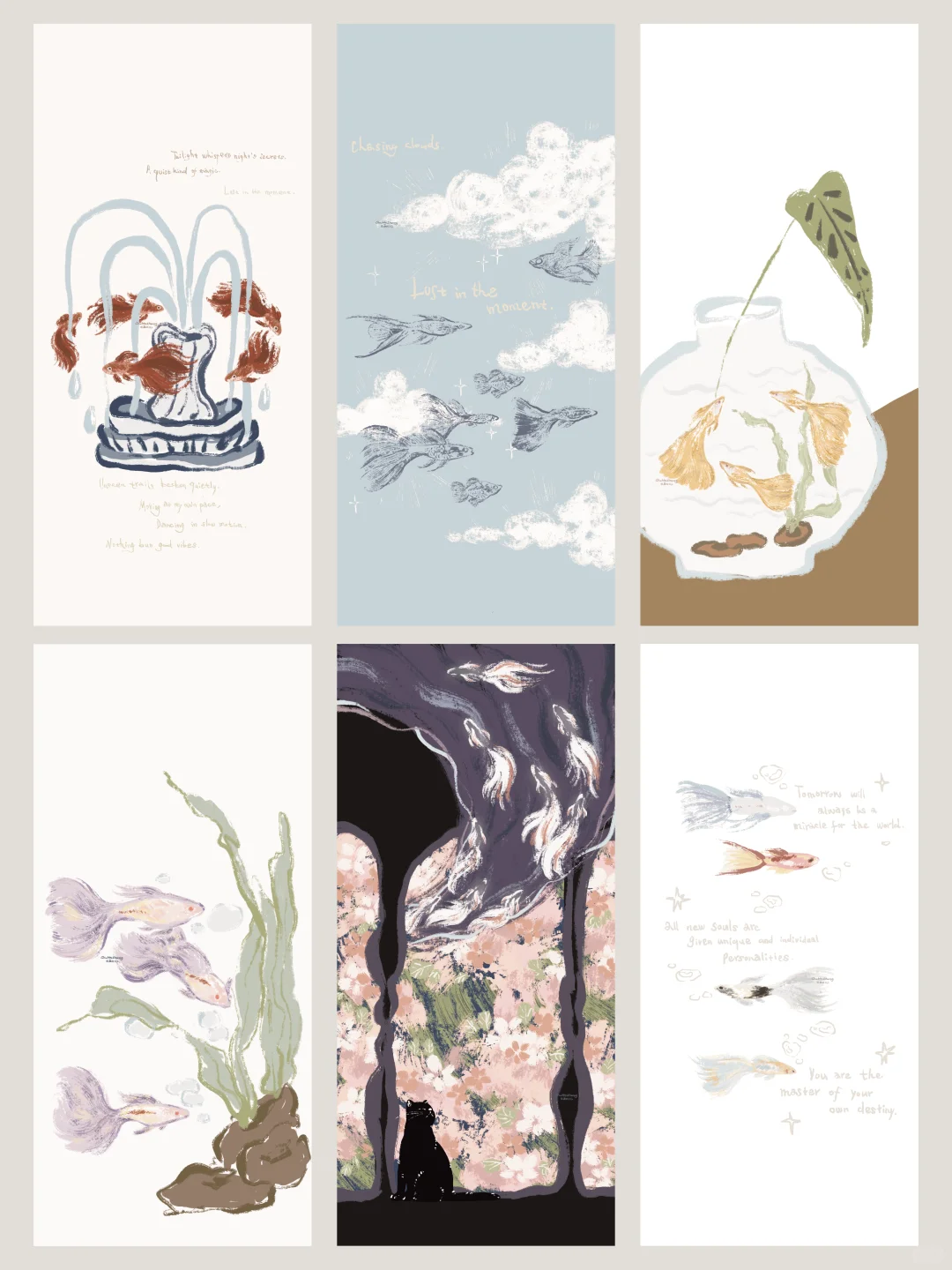 Art creation time✏️| 像魚一樣 🐟