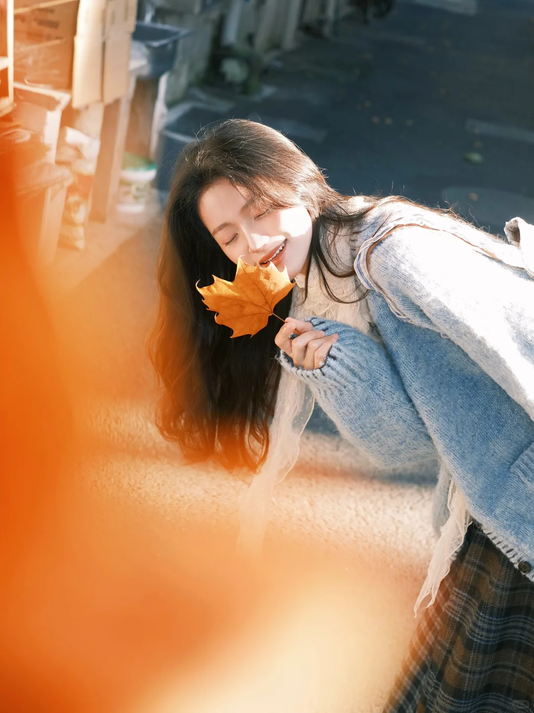“我希望你用秋天形容我”🍂
