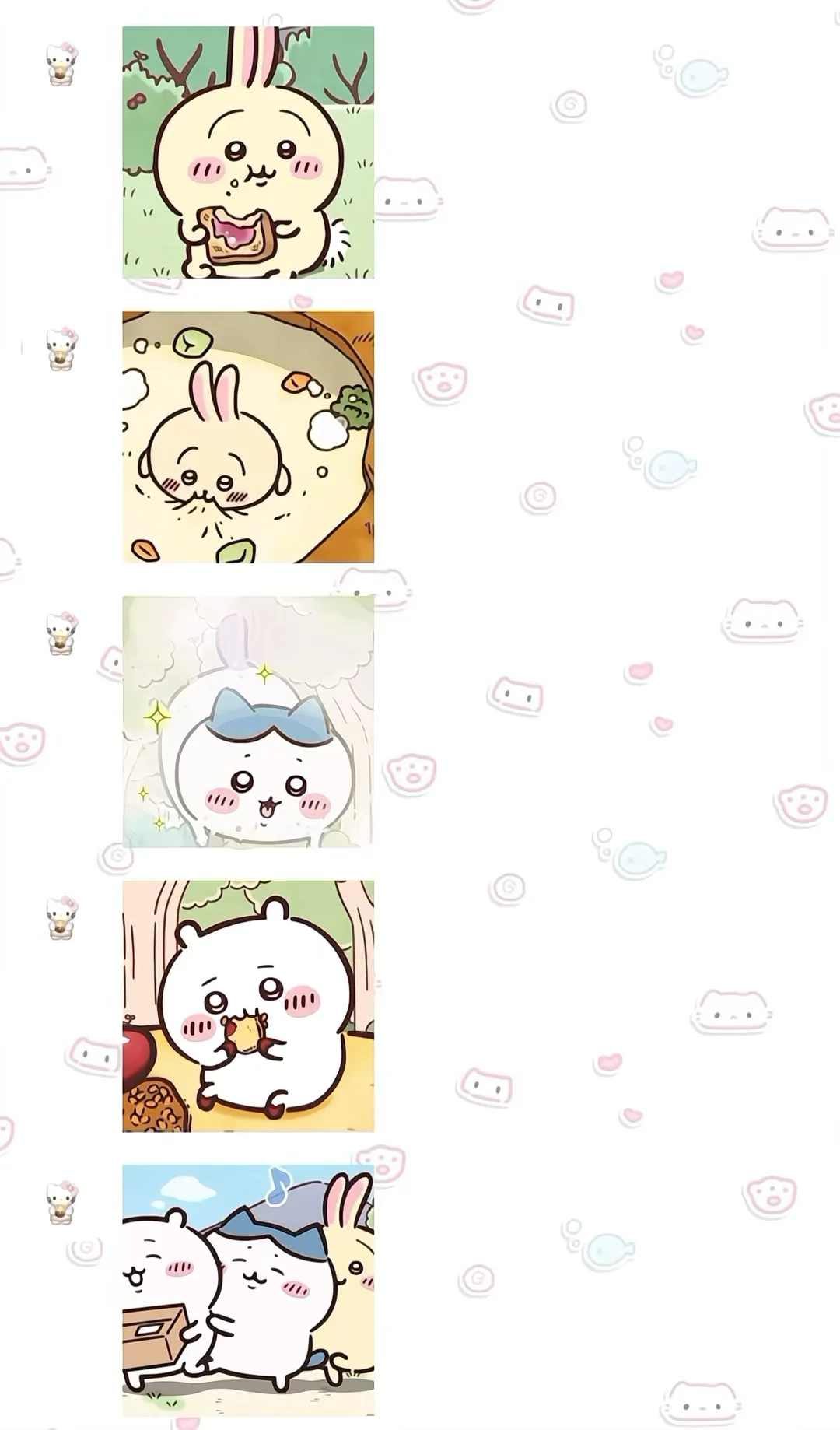 快看这些chiikawa表情包是不是你的菜!