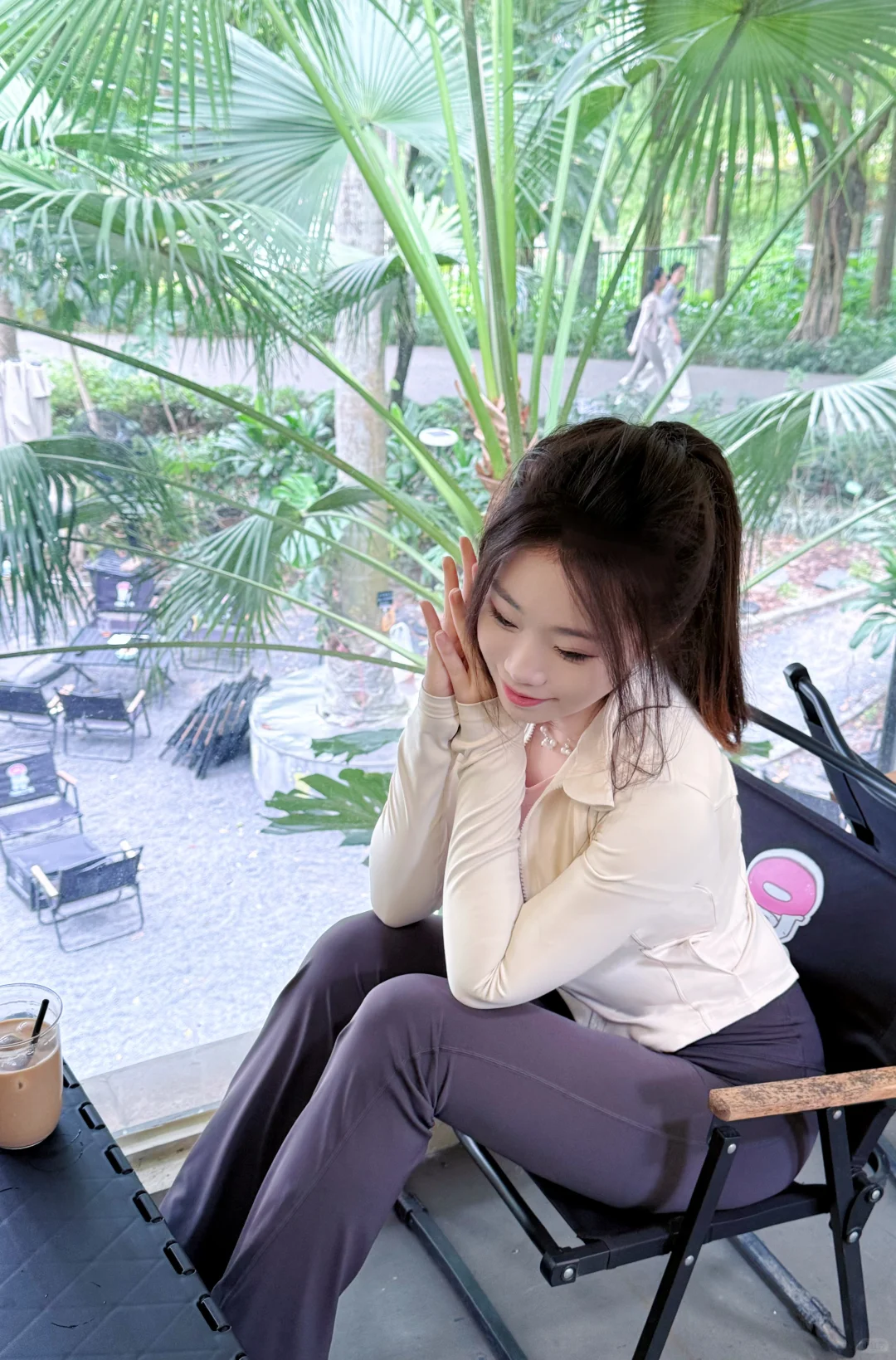 Clean fitting 必备白色瑜伽服!