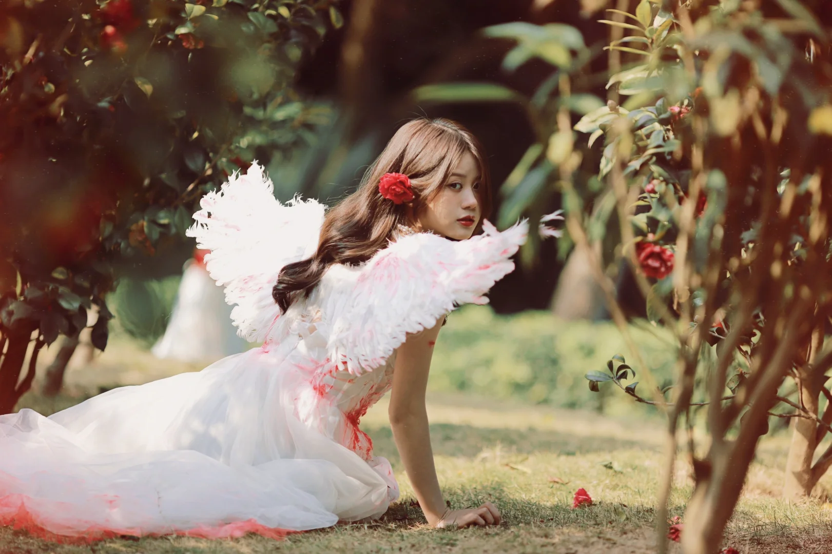 珠海拍照 受伤的天使