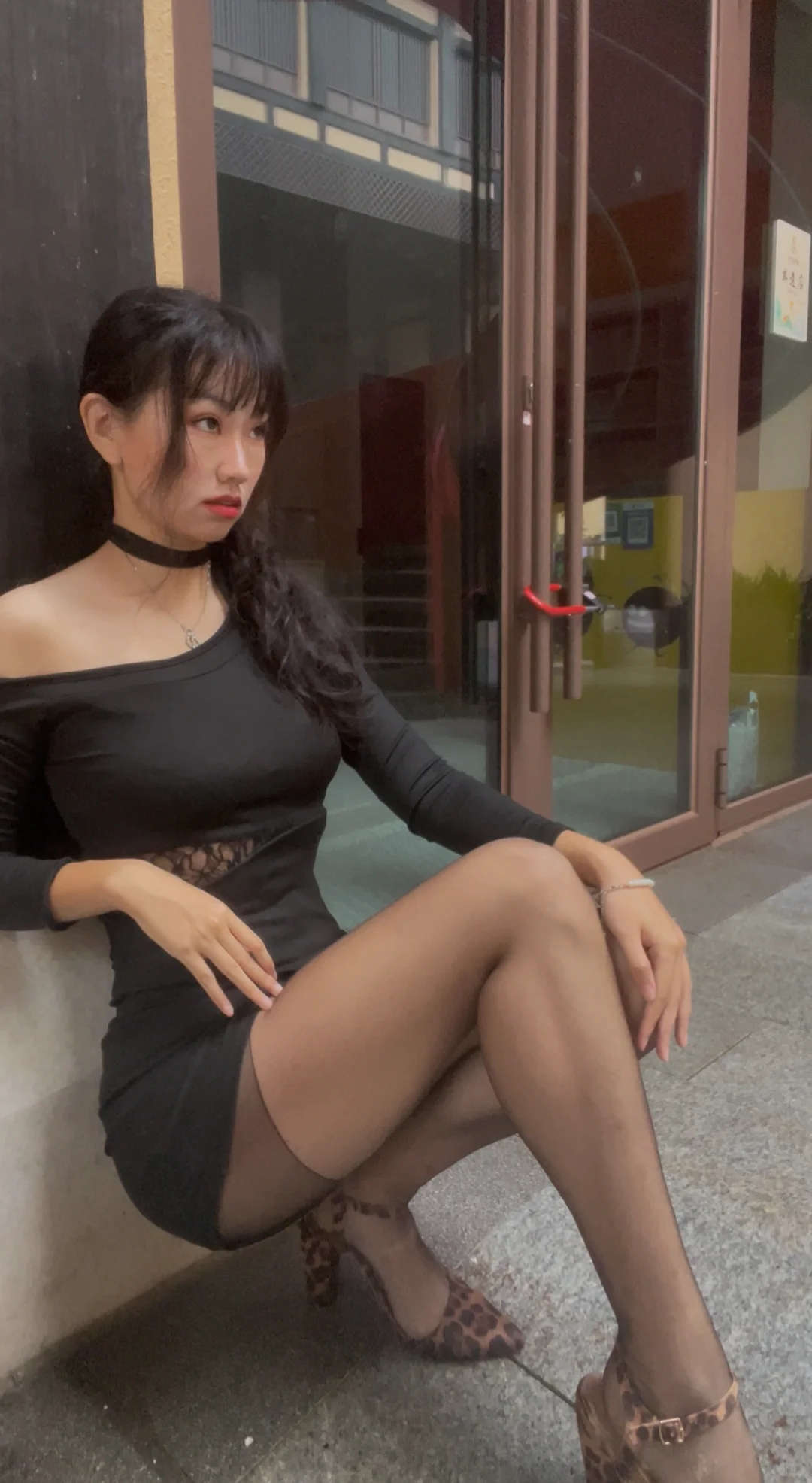 173/56健身女丝袜穿搭