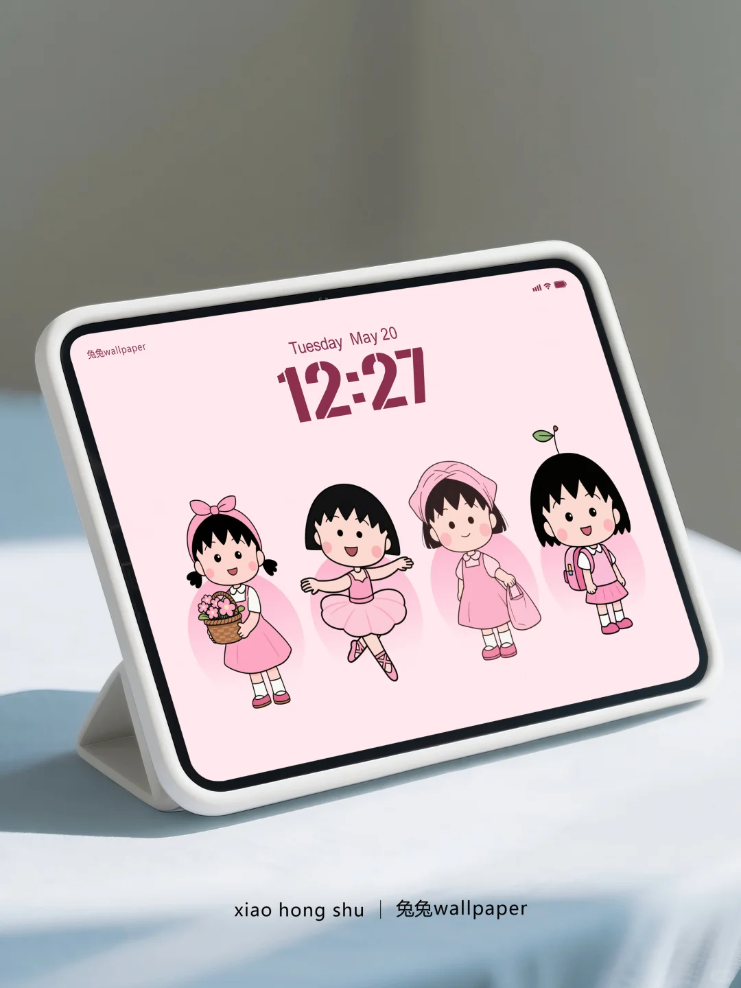 横版平板壁纸|樱桃小丸子可爱壁纸|23