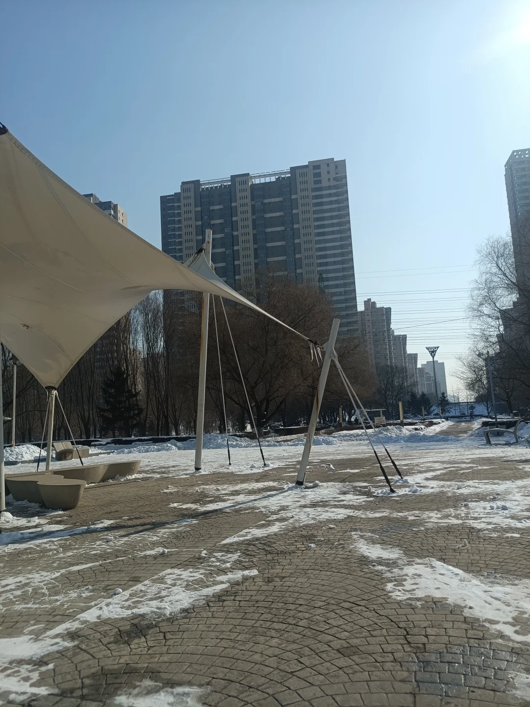 同一个地点拍照记录春夏秋冬2月10日