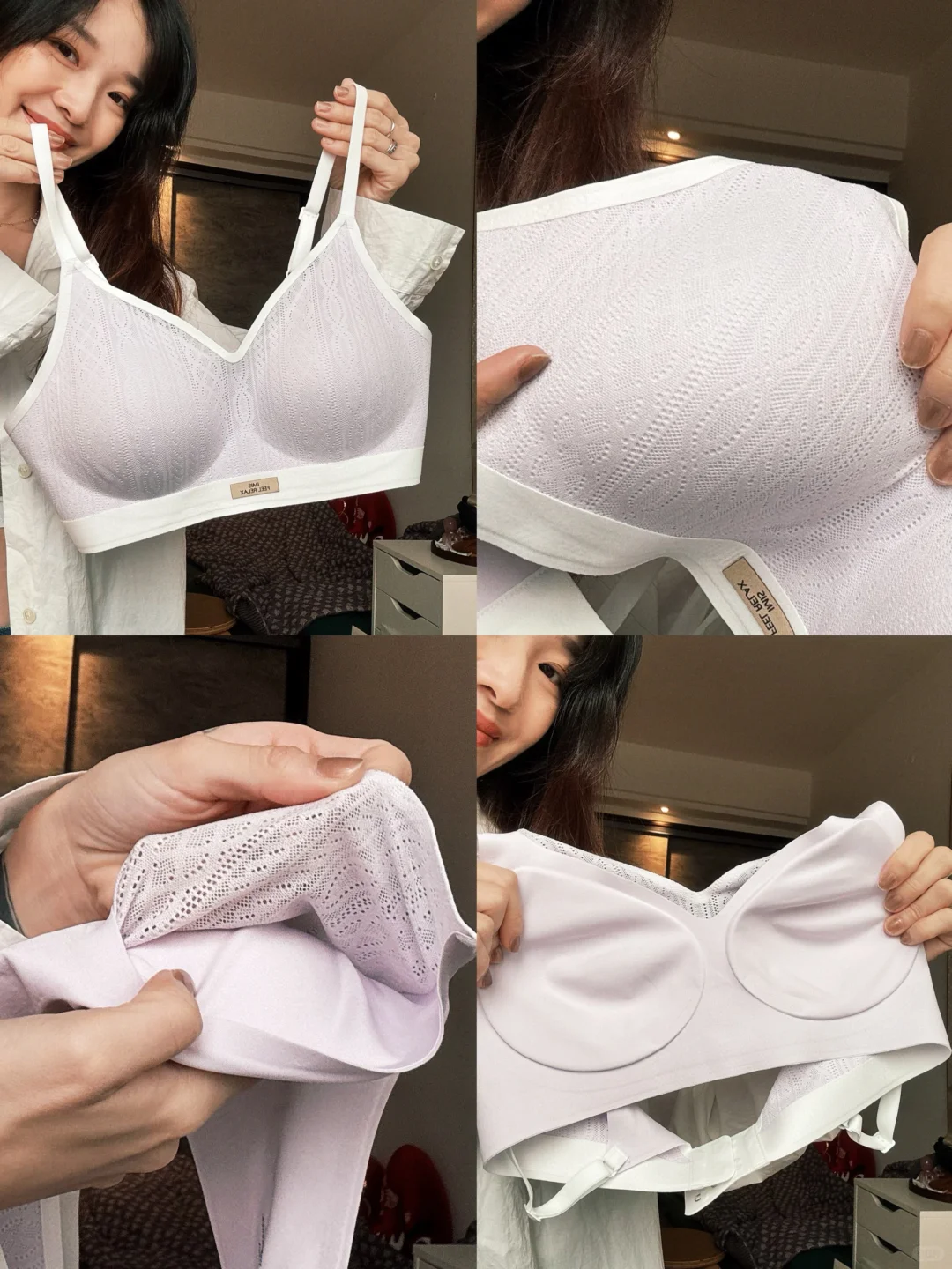 小胸天菜内衣👙舒适度💯