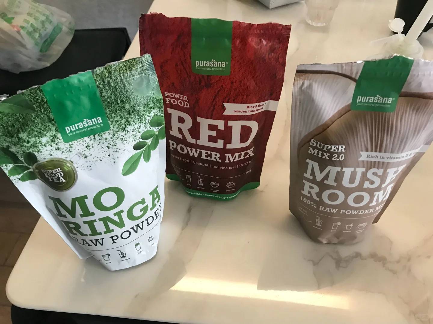 白人中药个人感受:育血粉>祛湿粉>辣木叶粉