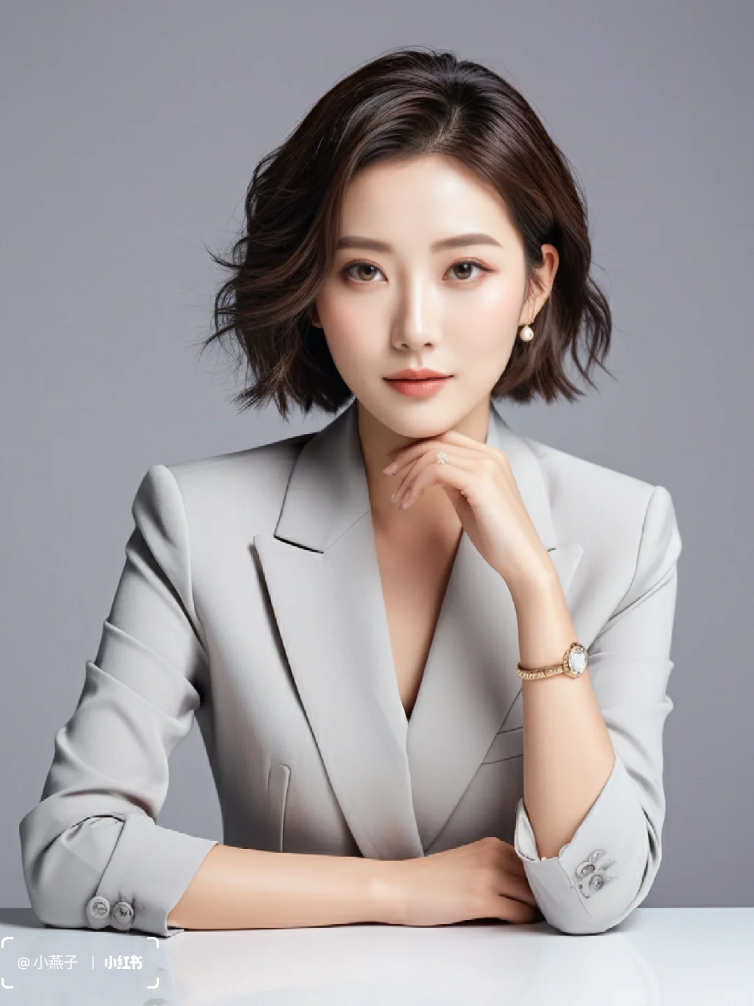 形象很重要,职场靓女(ai绘制)来吧尝试