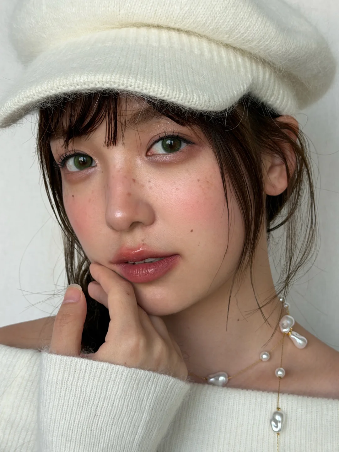 纯欲风白桃汽水雀斑妆|圆脸宝宝天菜妆