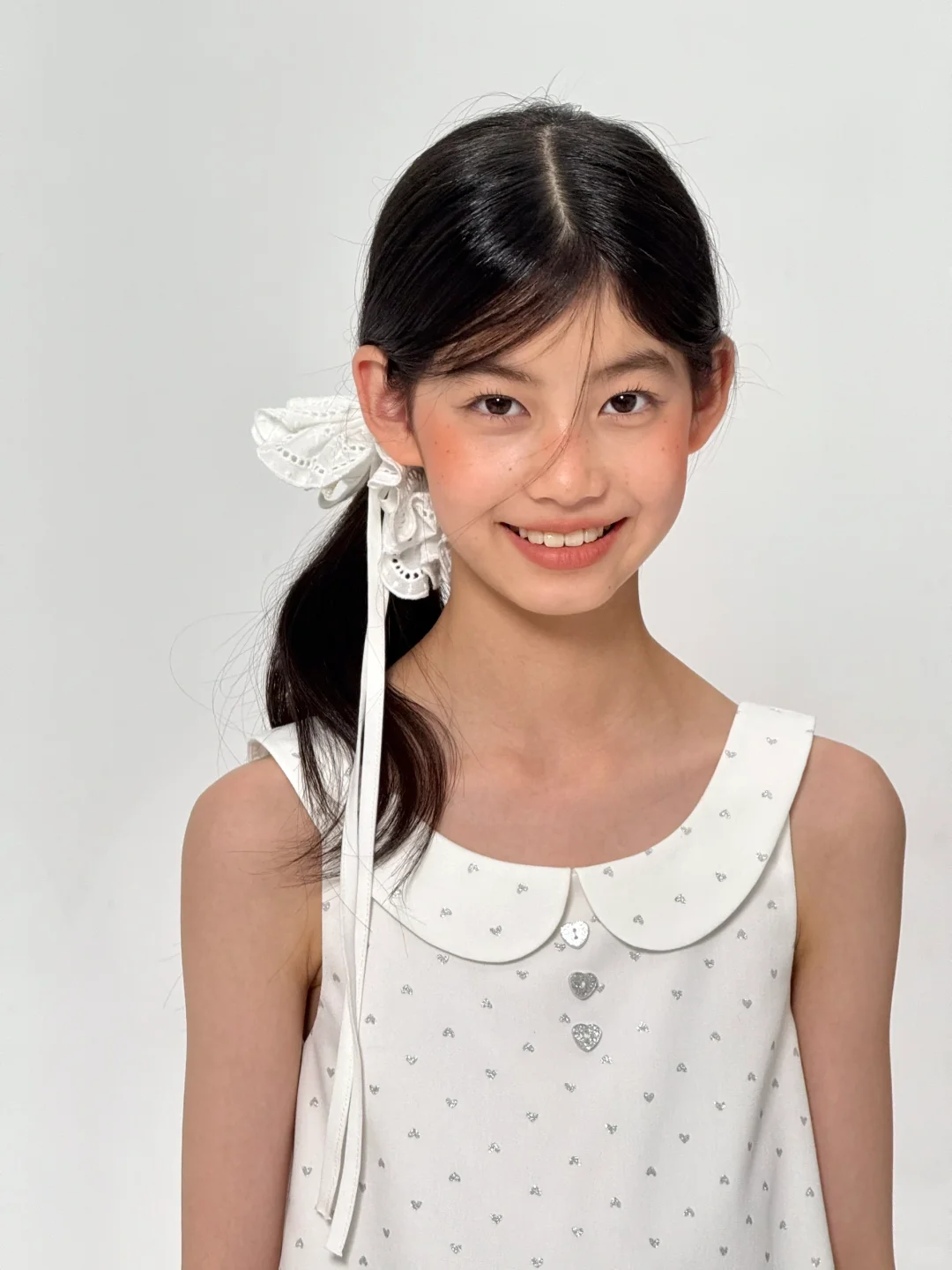 好喜欢女儿圆圆的小脑袋‼️算头包脸吗???