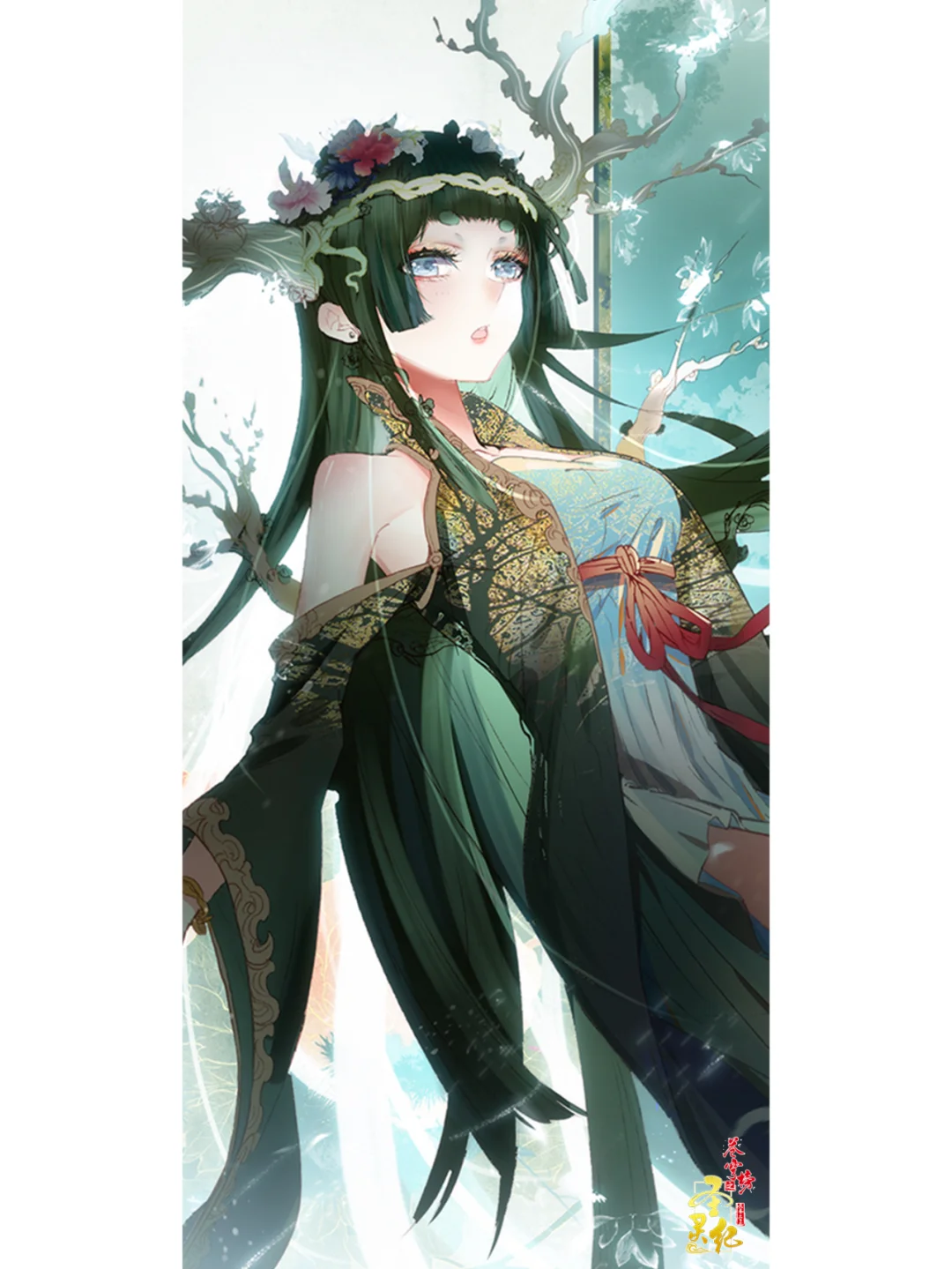 二次元氛围感美女|手机壁纸