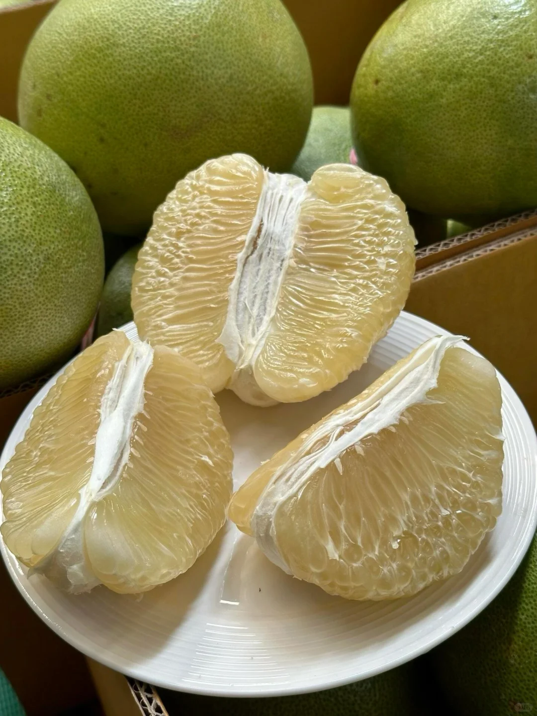 爱上剥柚子不能自拔~