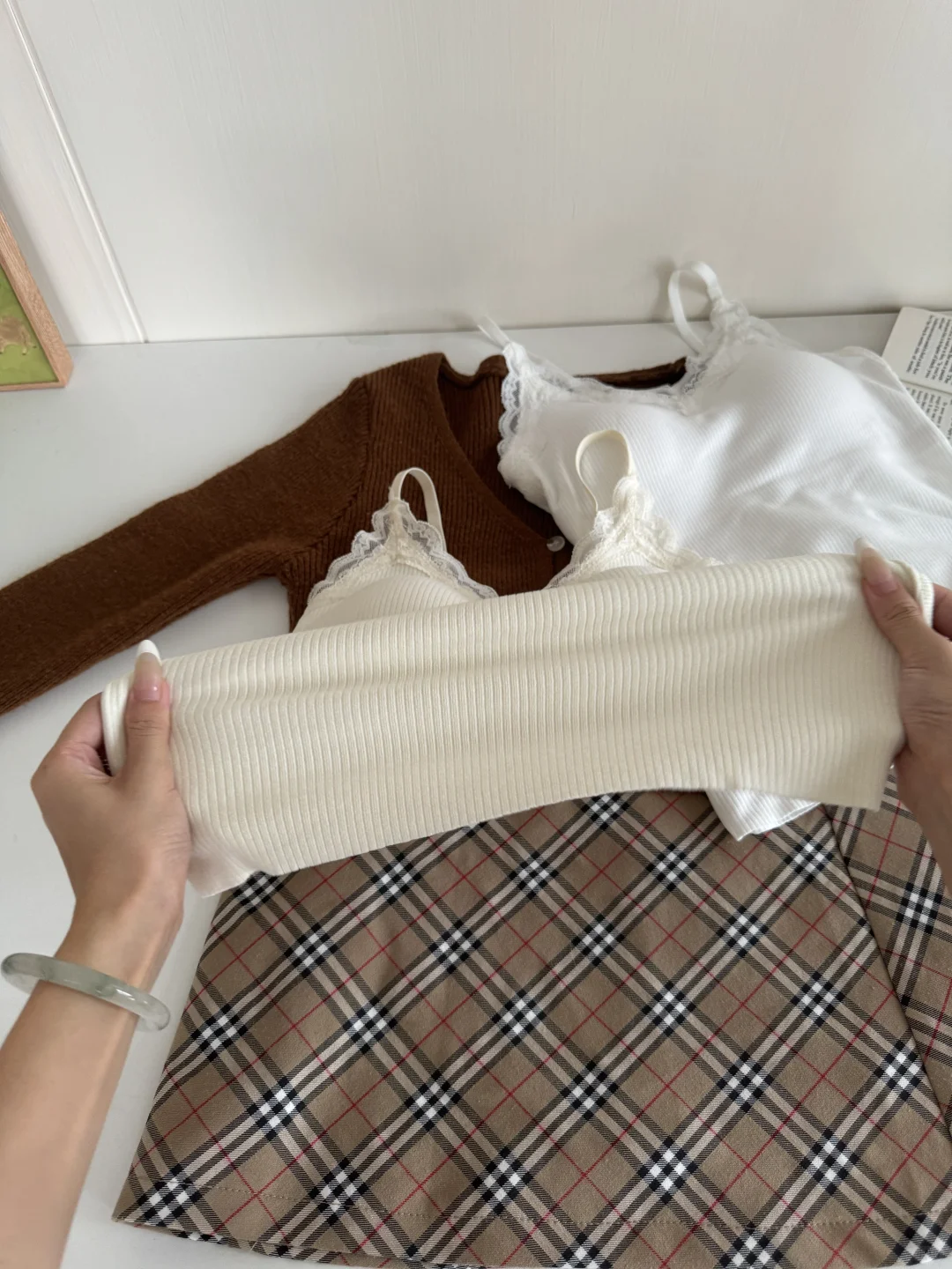 这就是咱家自带显胸buff的蕾丝吊带!29.9🫣