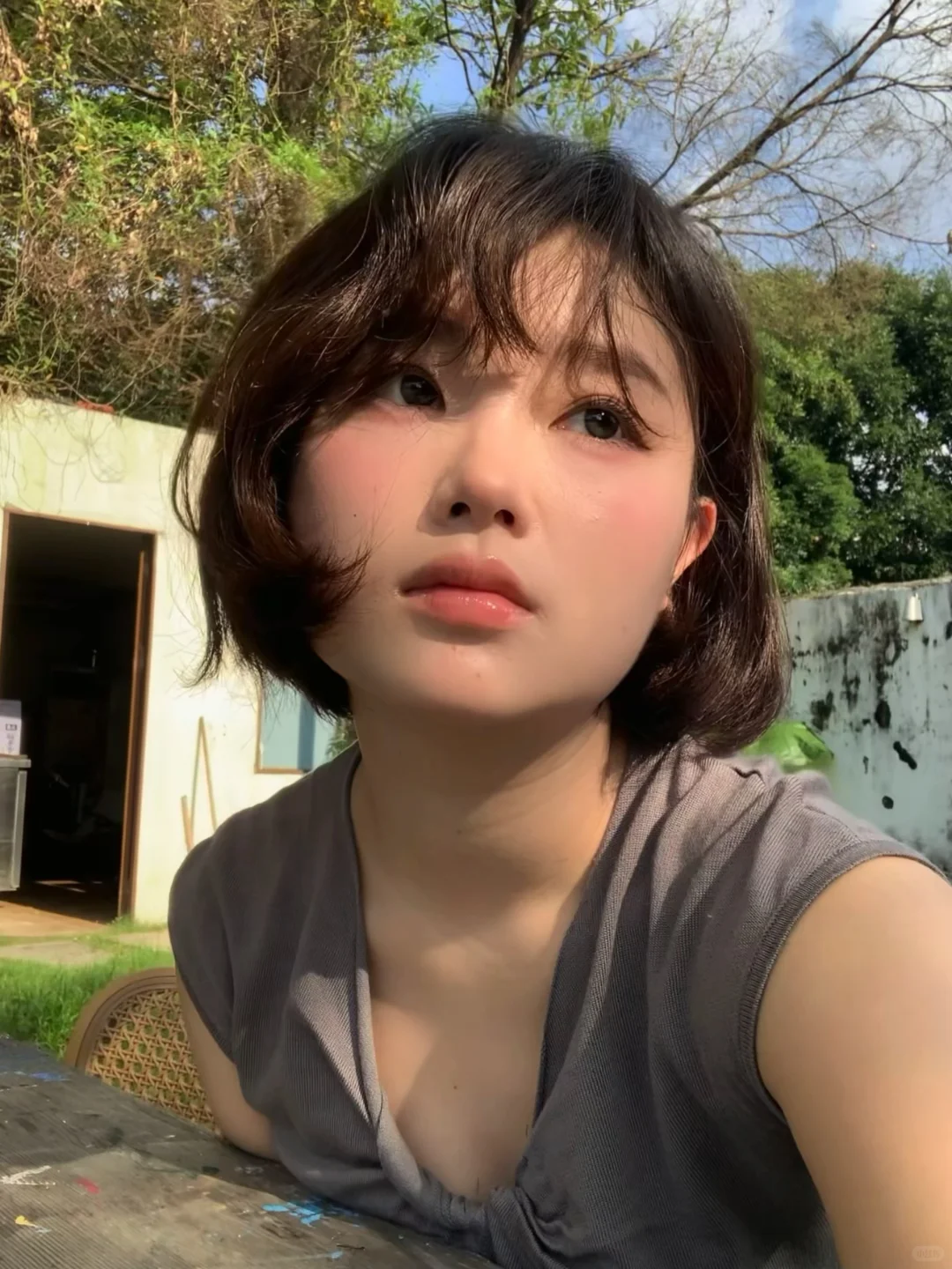 Po一些清透妆容´༥`