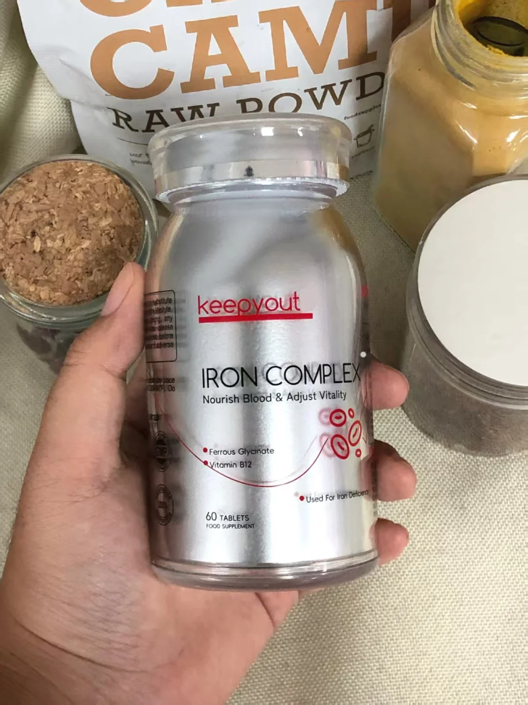 自己买了两种补铁片感受