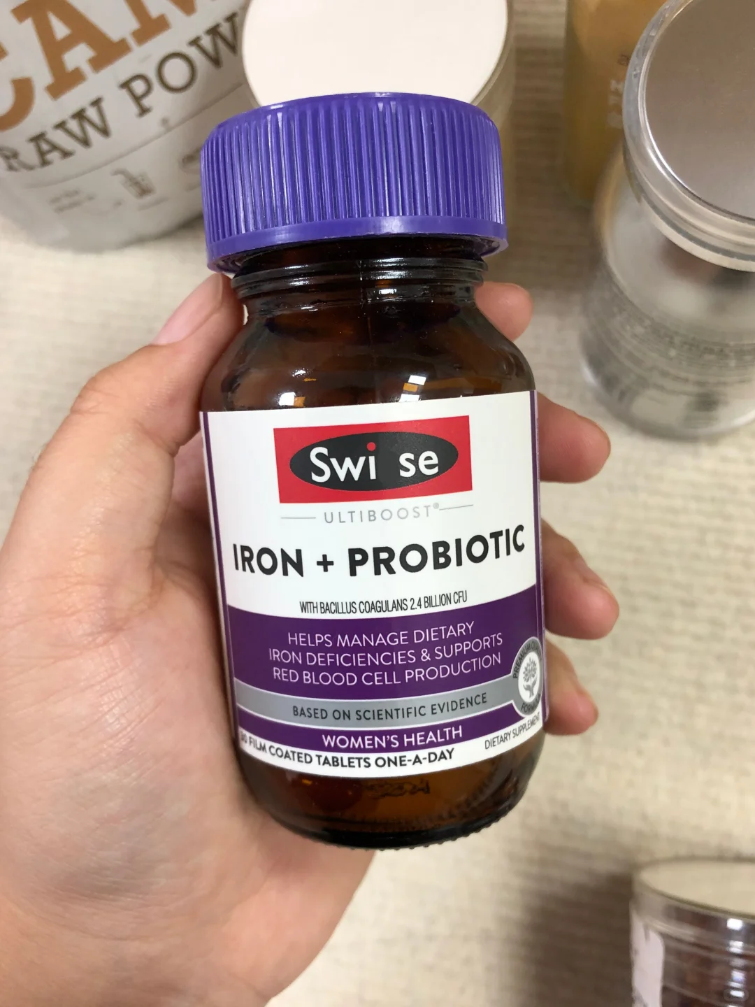 自己买了两种补铁片感受