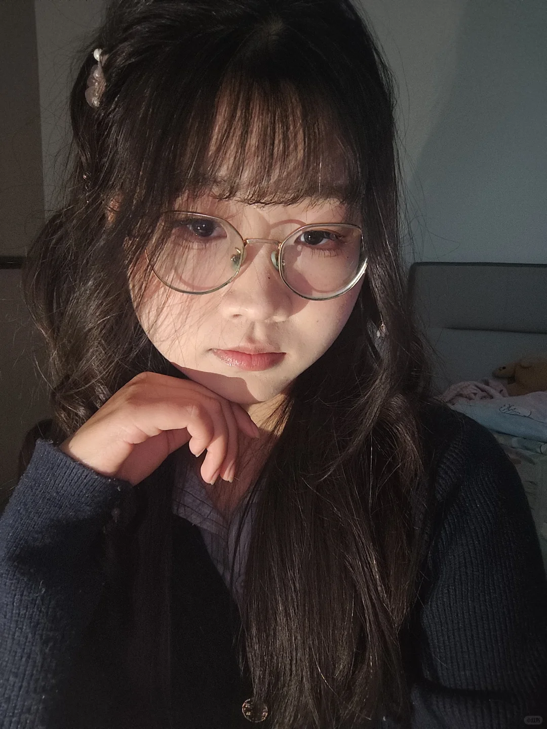 开始穿毛衣啦 •̥𖥦•̥ᐝ