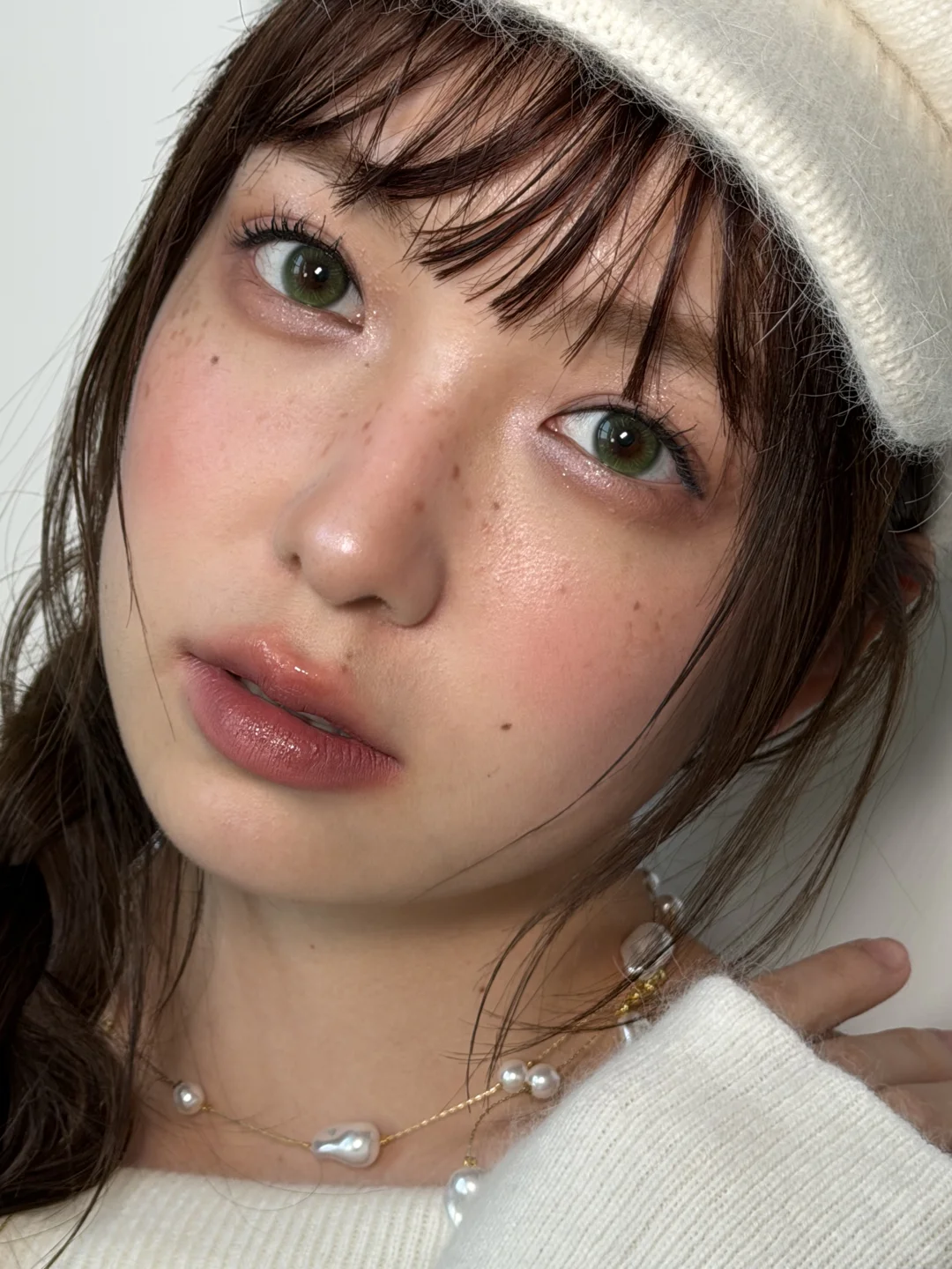 纯欲风白桃汽水雀斑妆|圆脸宝宝天菜妆