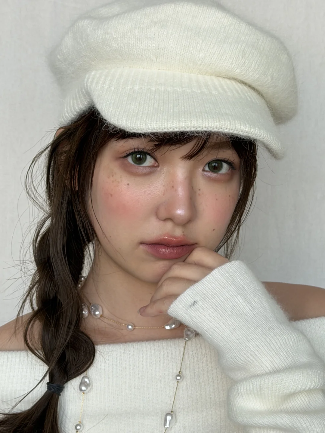 纯欲风白桃汽水雀斑妆|圆脸宝宝天菜妆